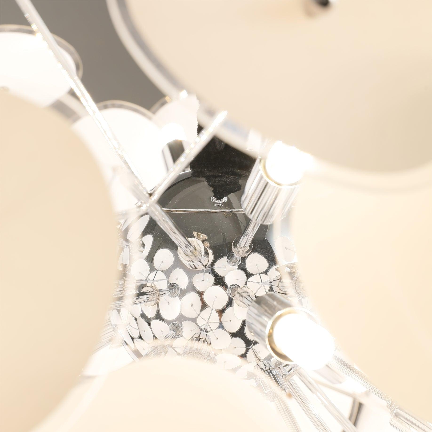 Orcariol Futuristischer Glasleuchter-Letslighting
