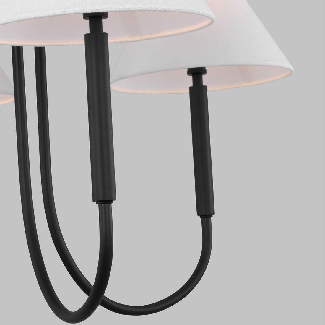 Nycareth Industrieller Vintage-Kronleuchter aus Stoff-Letslighting