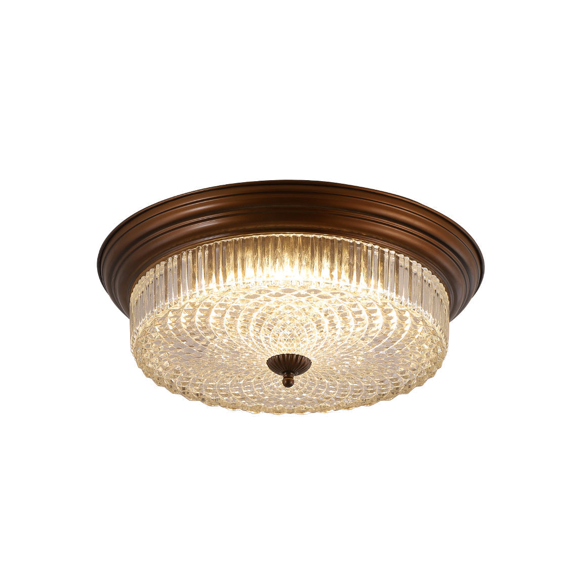 Ulcarir Retro Glas Deckenlampe-Letslighting