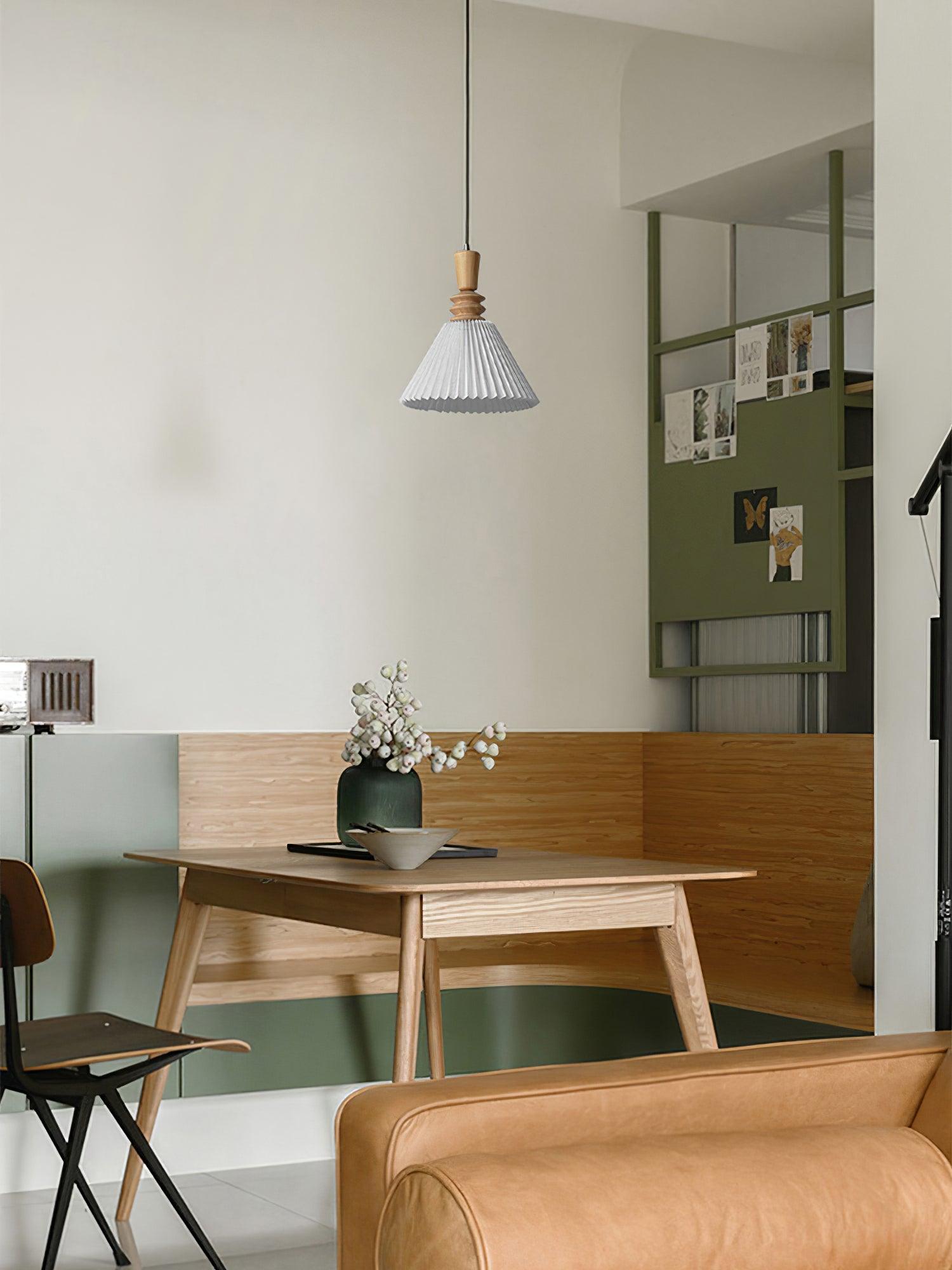 Eurrinion Holz Pendelleuchte-Letslighting