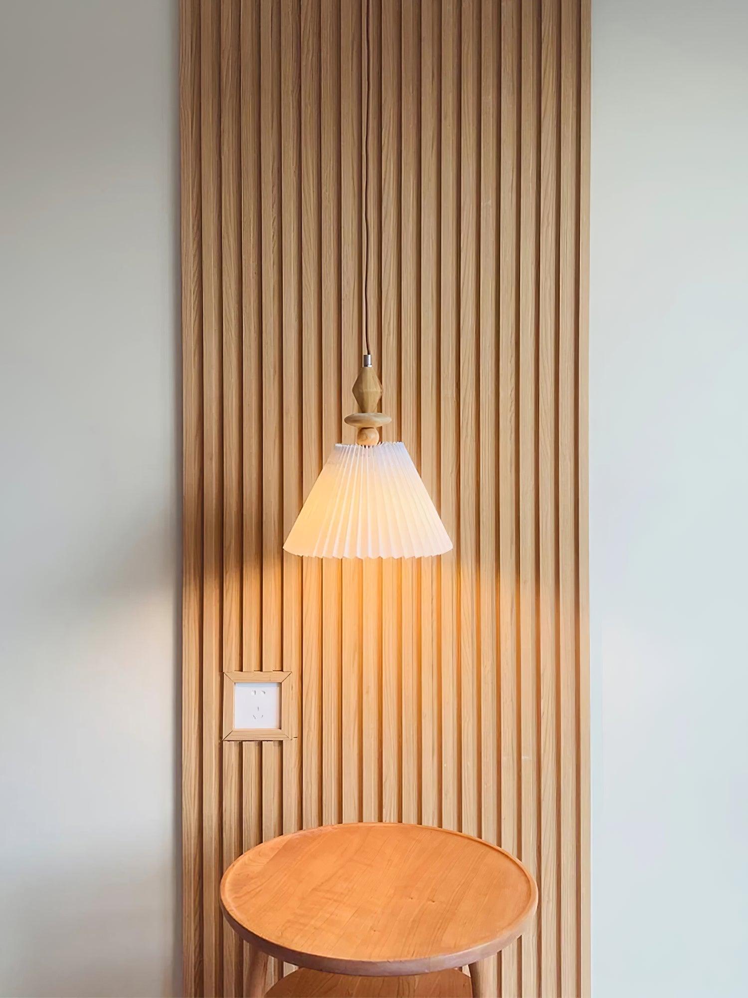 Eurrinion Holz Pendelleuchte-Letslighting