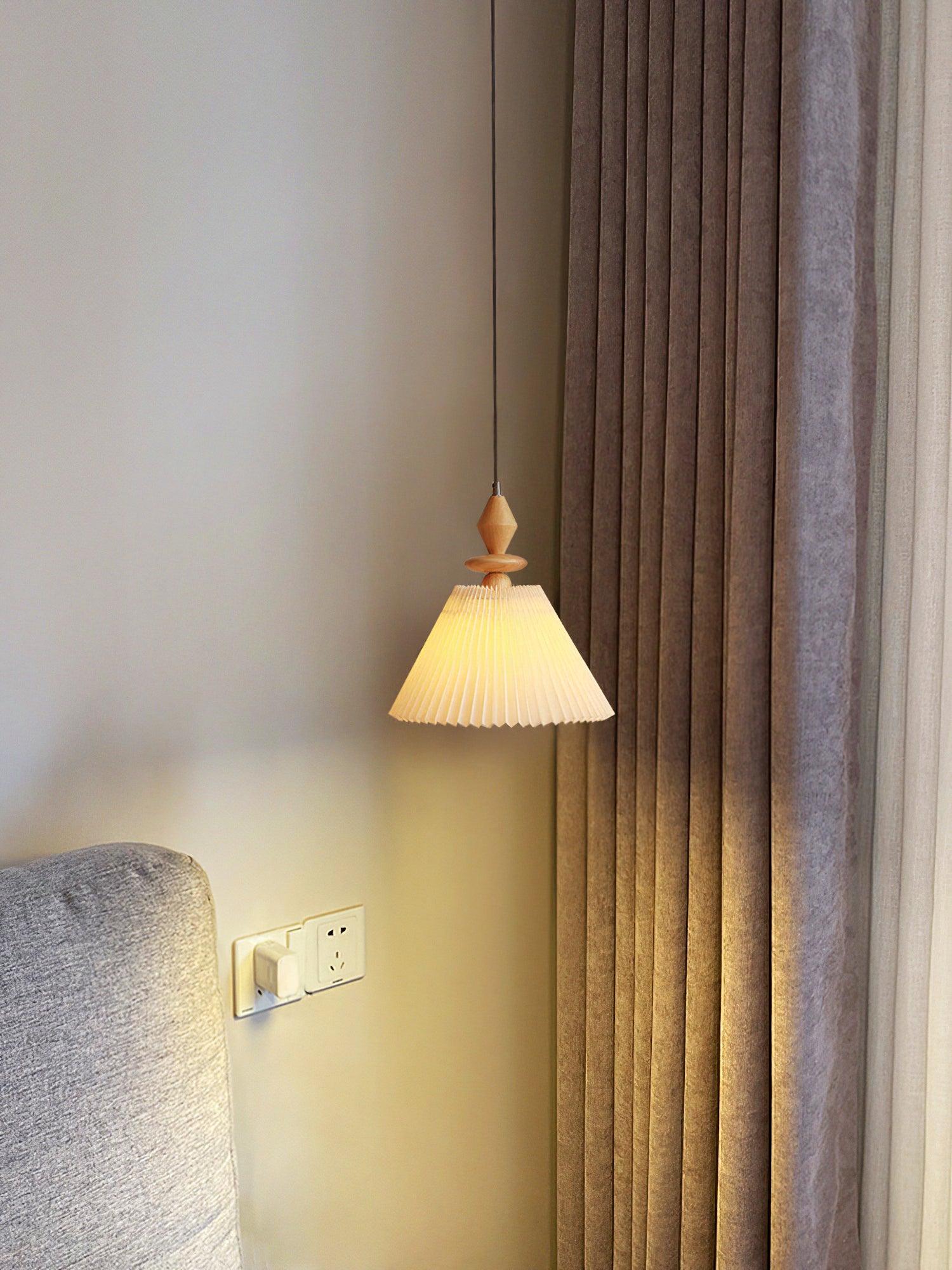 Eurrinion Holz Pendelleuchte-Letslighting