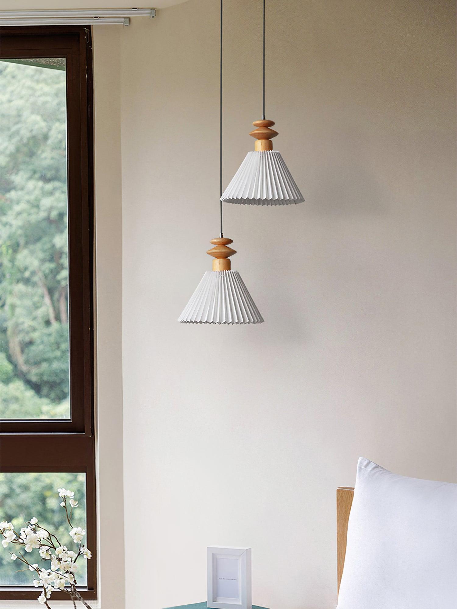 Eurrinion Holz Pendelleuchte-Letslighting