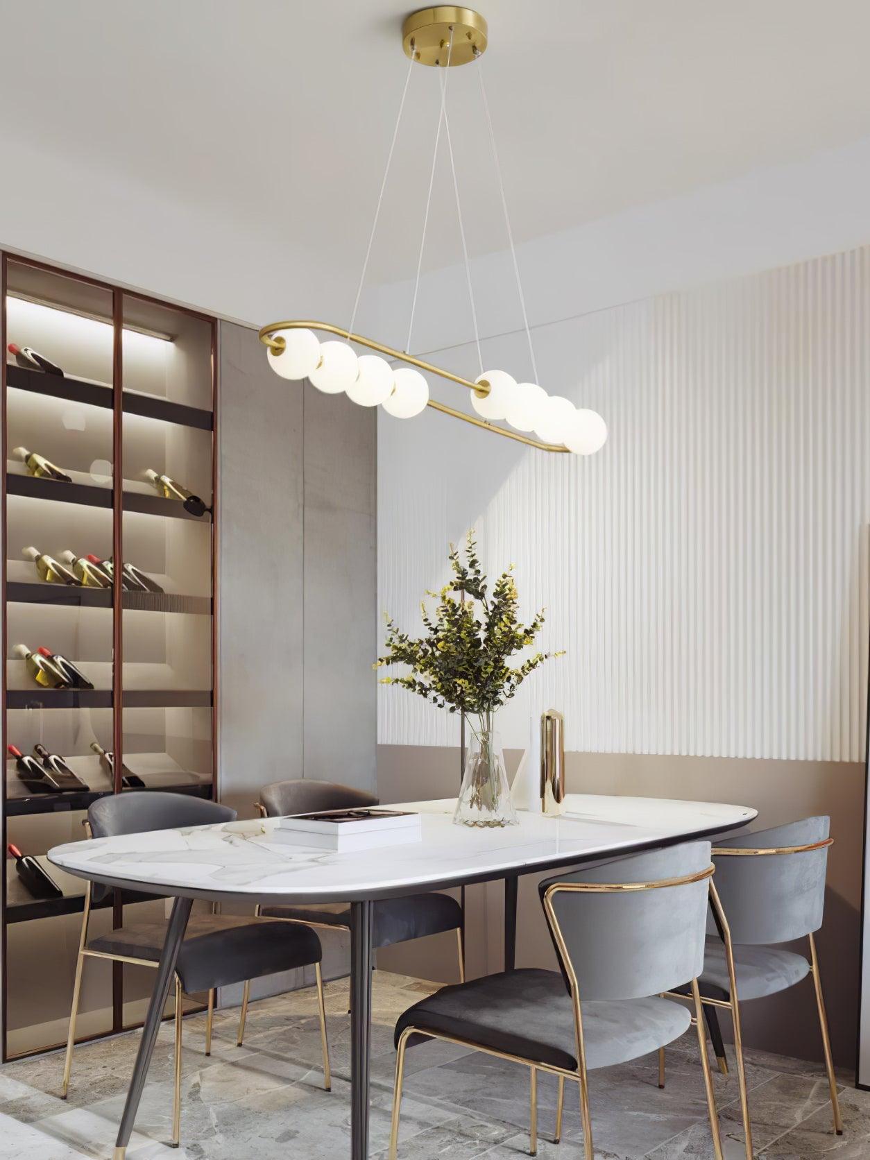 Linea Zeitgenössisch Messing Pendelleuchte-Letslighting