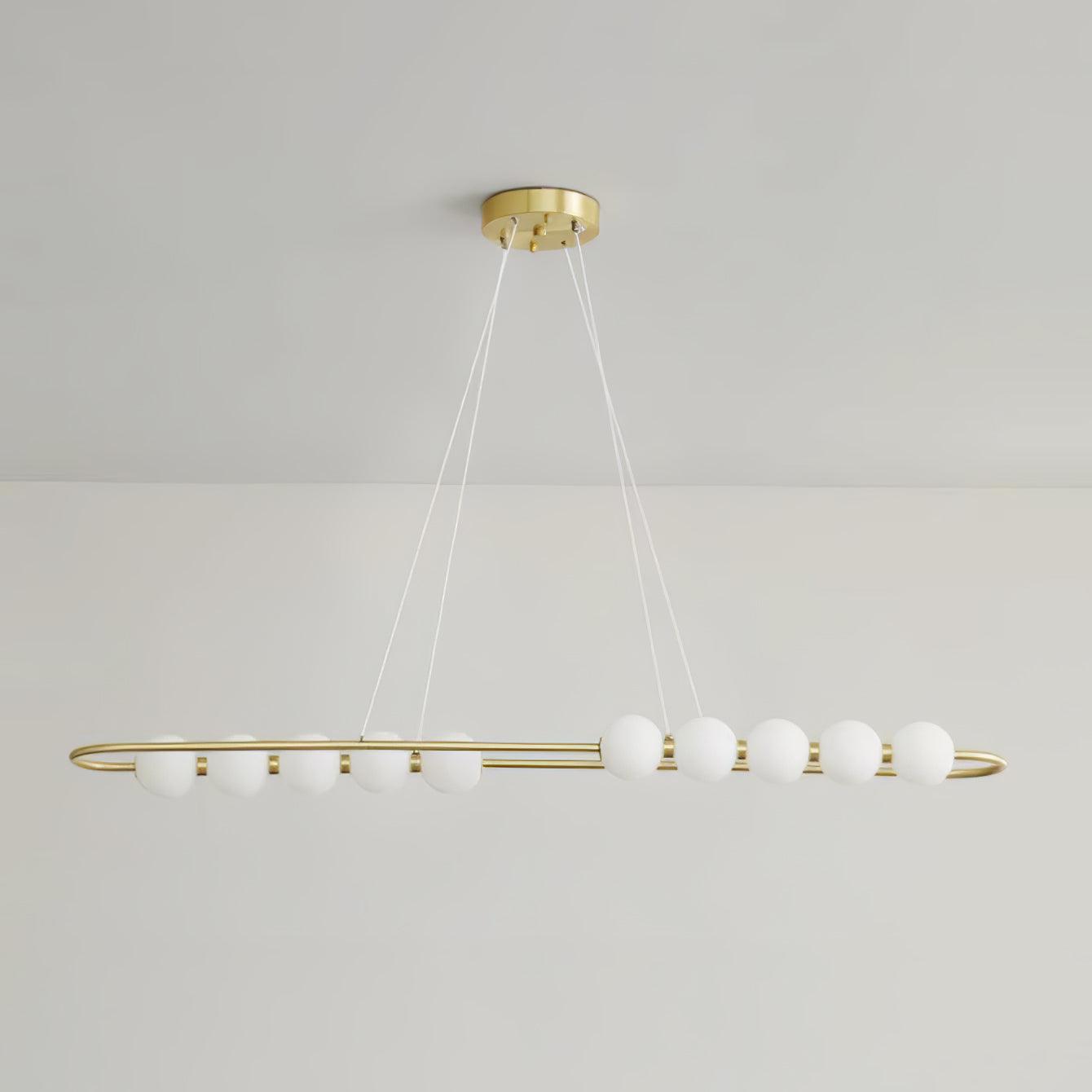 Linea Zeitgenössisch Messing Pendelleuchte-Letslighting