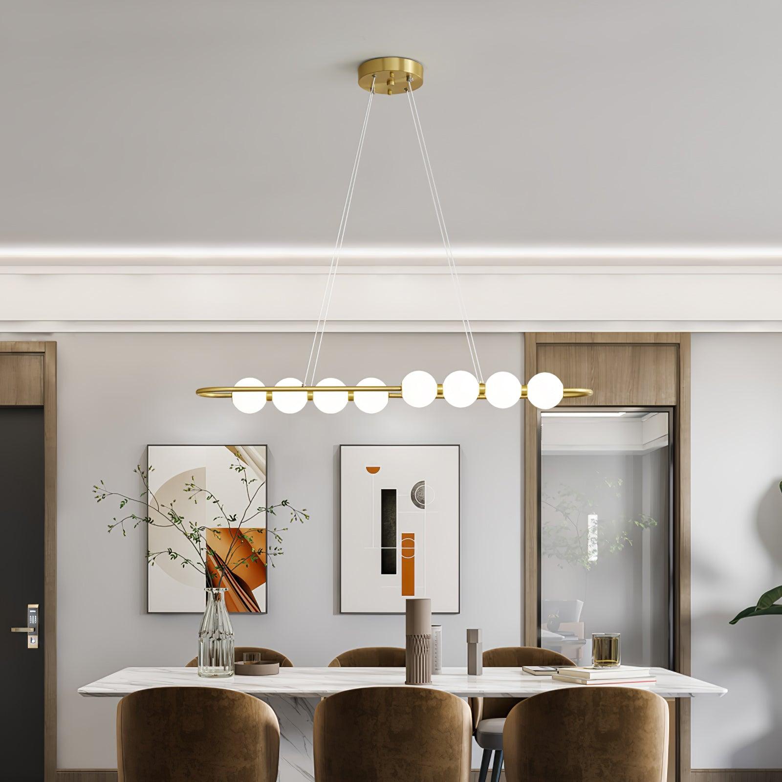 Linea Zeitgenössisch Messing Pendelleuchte-Letslighting