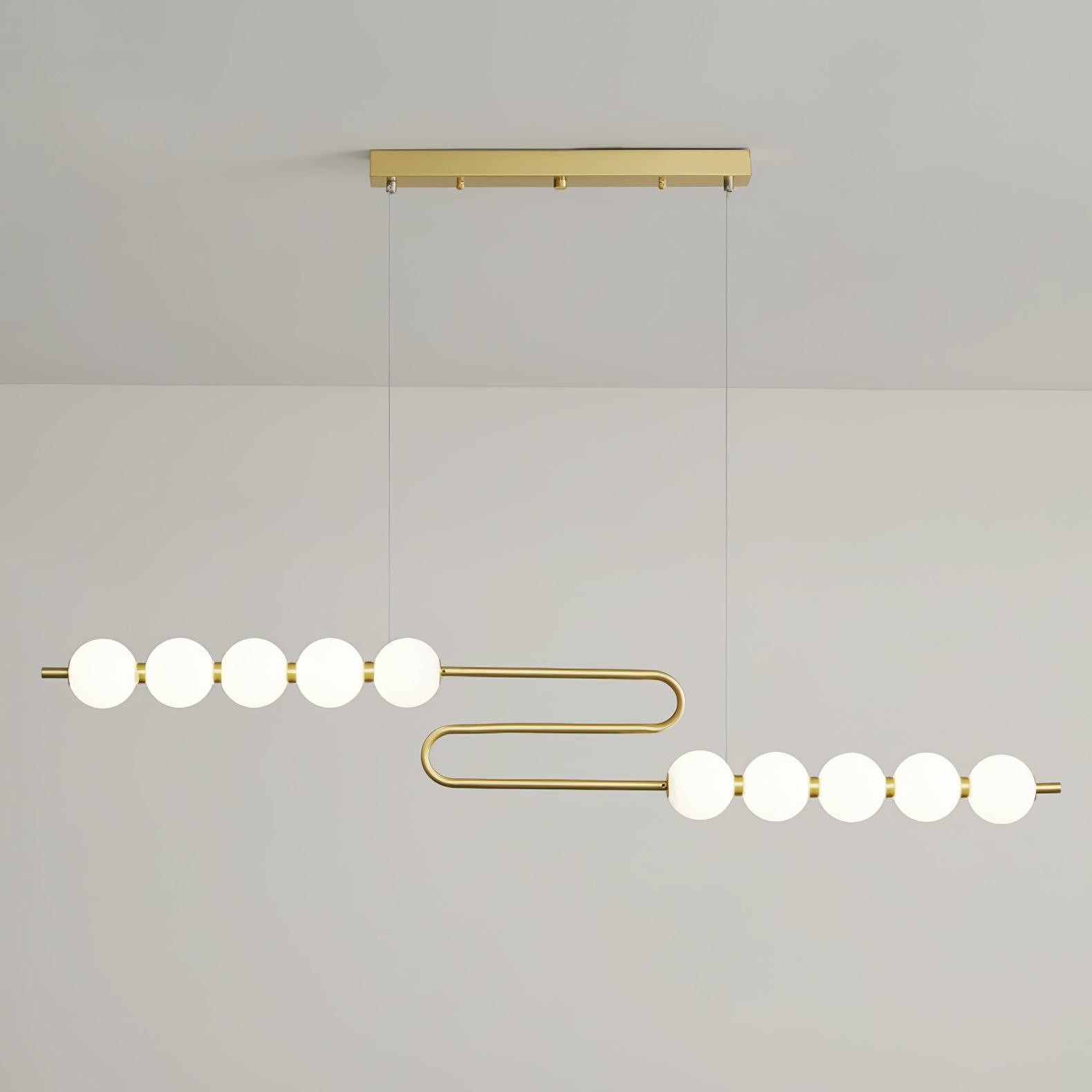 Linea Zeitgenössisch Messing Pendelleuchte-Letslighting