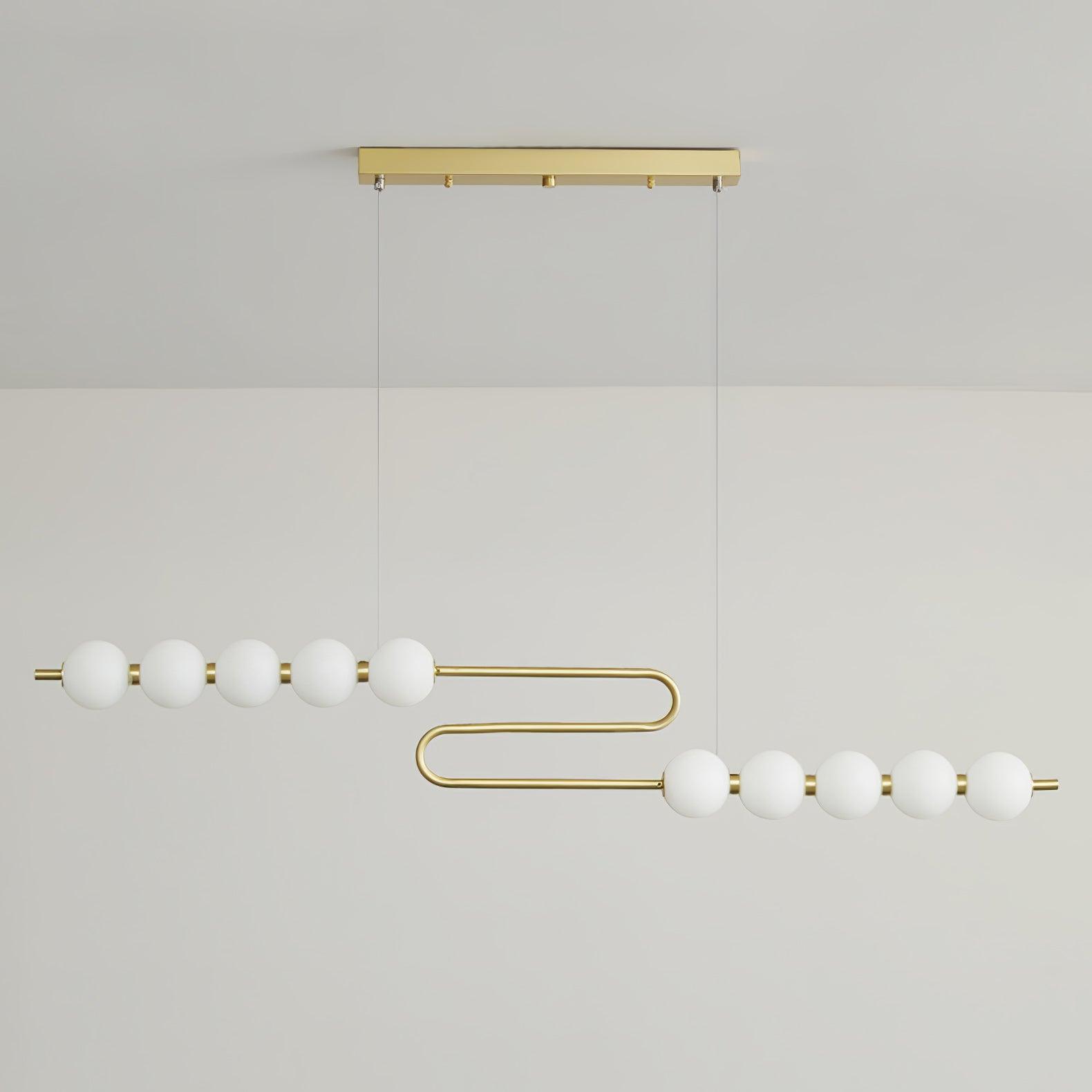 Linea Zeitgenössisch Messing Pendelleuchte-Letslighting