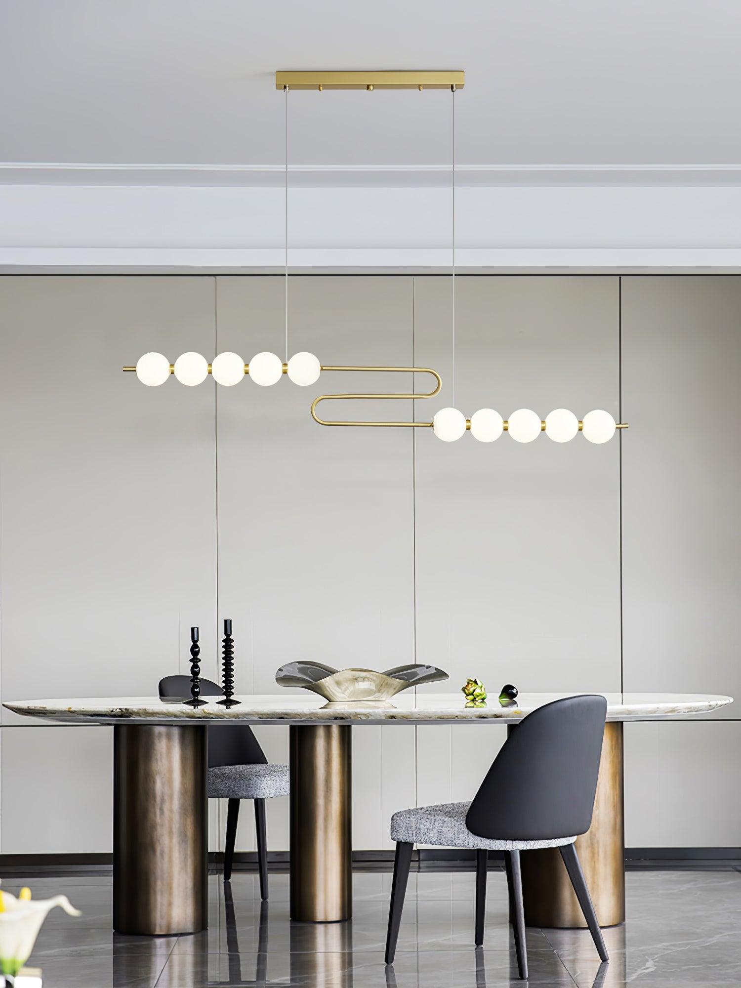 Linea Zeitgenössisch Messing Pendelleuchte-Letslighting