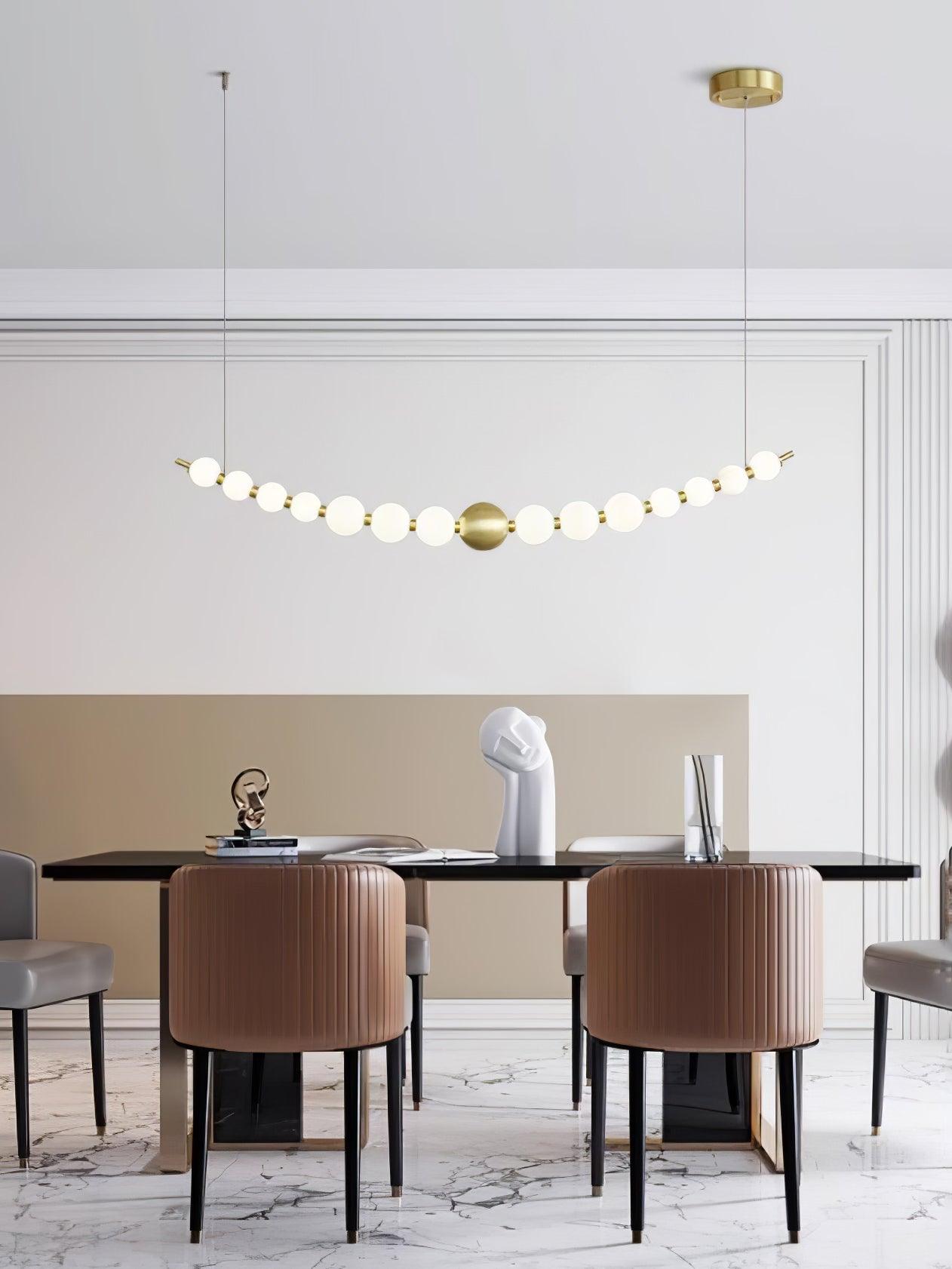 Linea Zeitgenössisch Messing Pendelleuchte-Letslighting