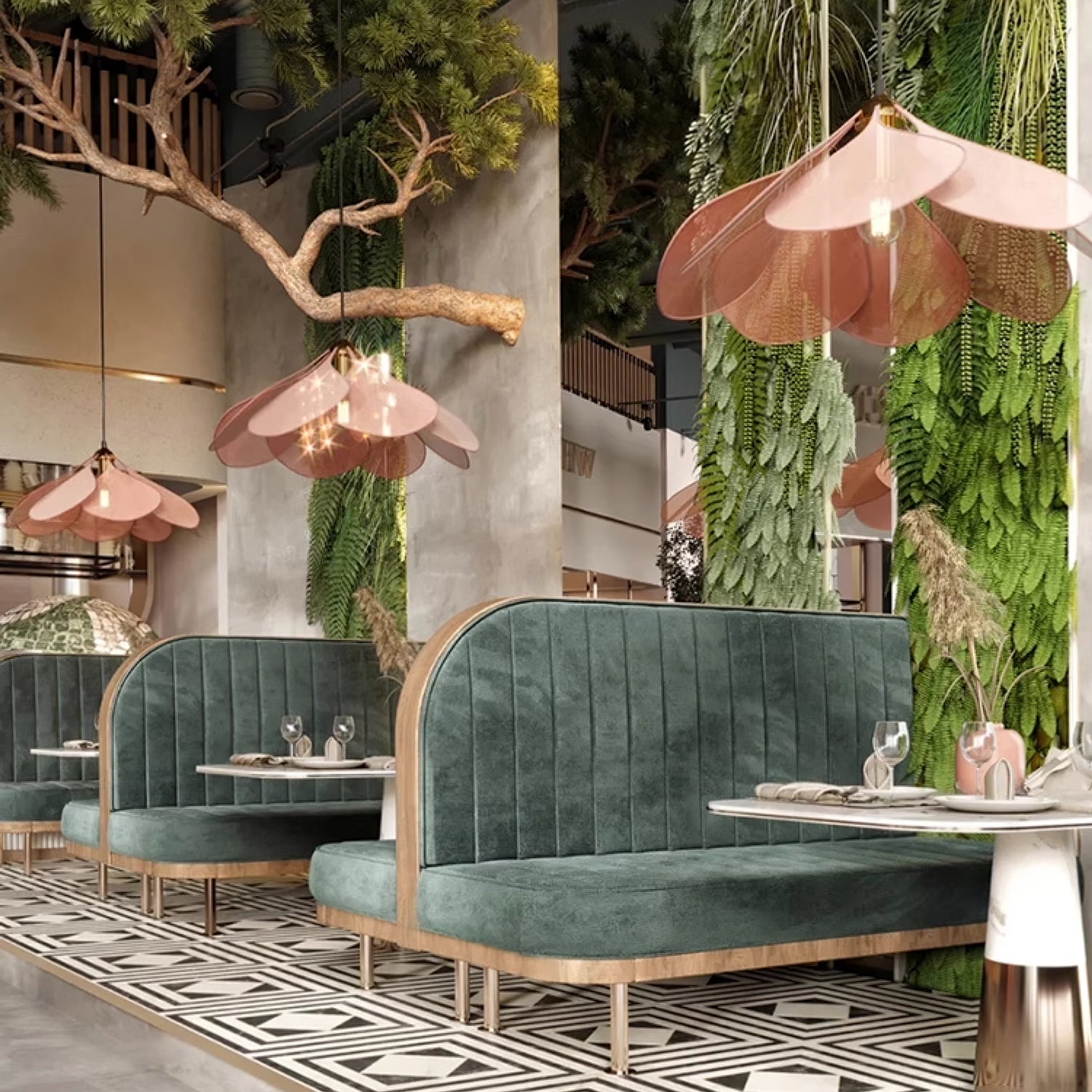 Precieuse Petals Pendant Lamp - Blowlighting