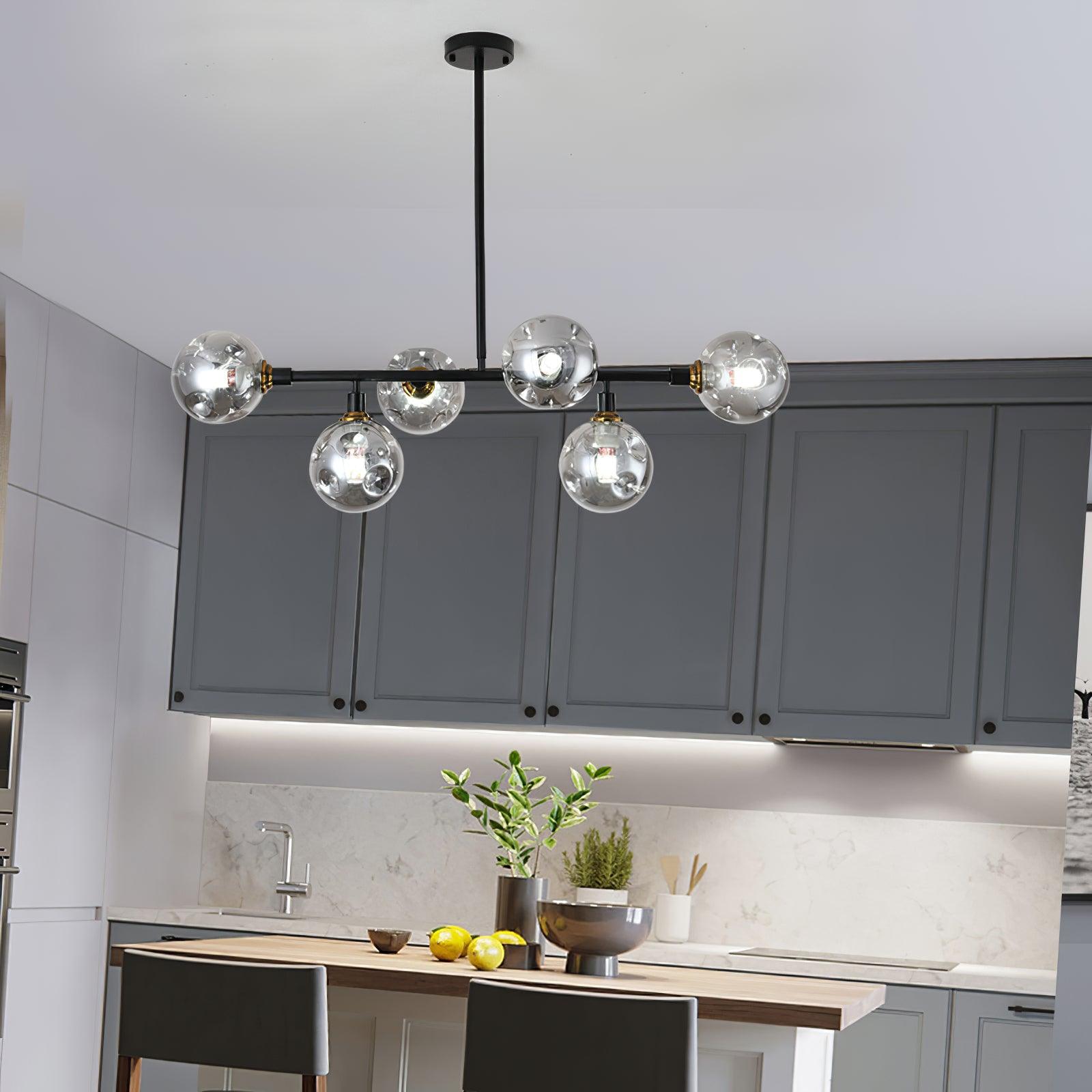 Lustra Minimalistischer Kronleuchter aus Glas-Letslighting