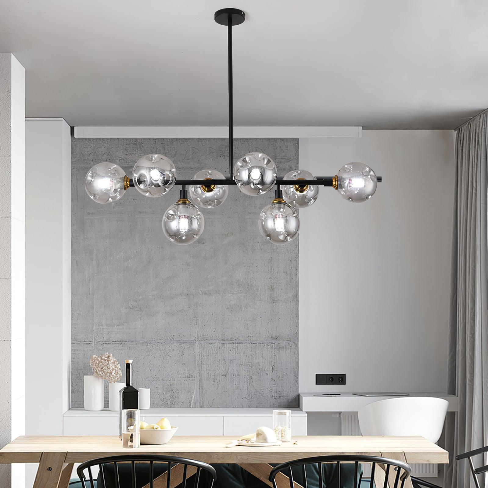 Lustra Minimalistischer Kronleuchter aus Glas-Letslighting