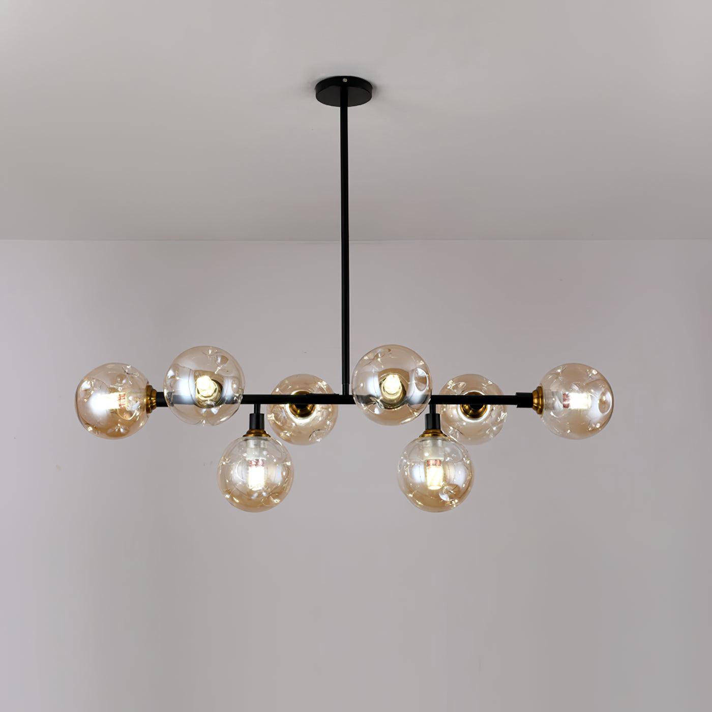 Lustra Minimalistischer Kronleuchter aus Glas-Letslighting