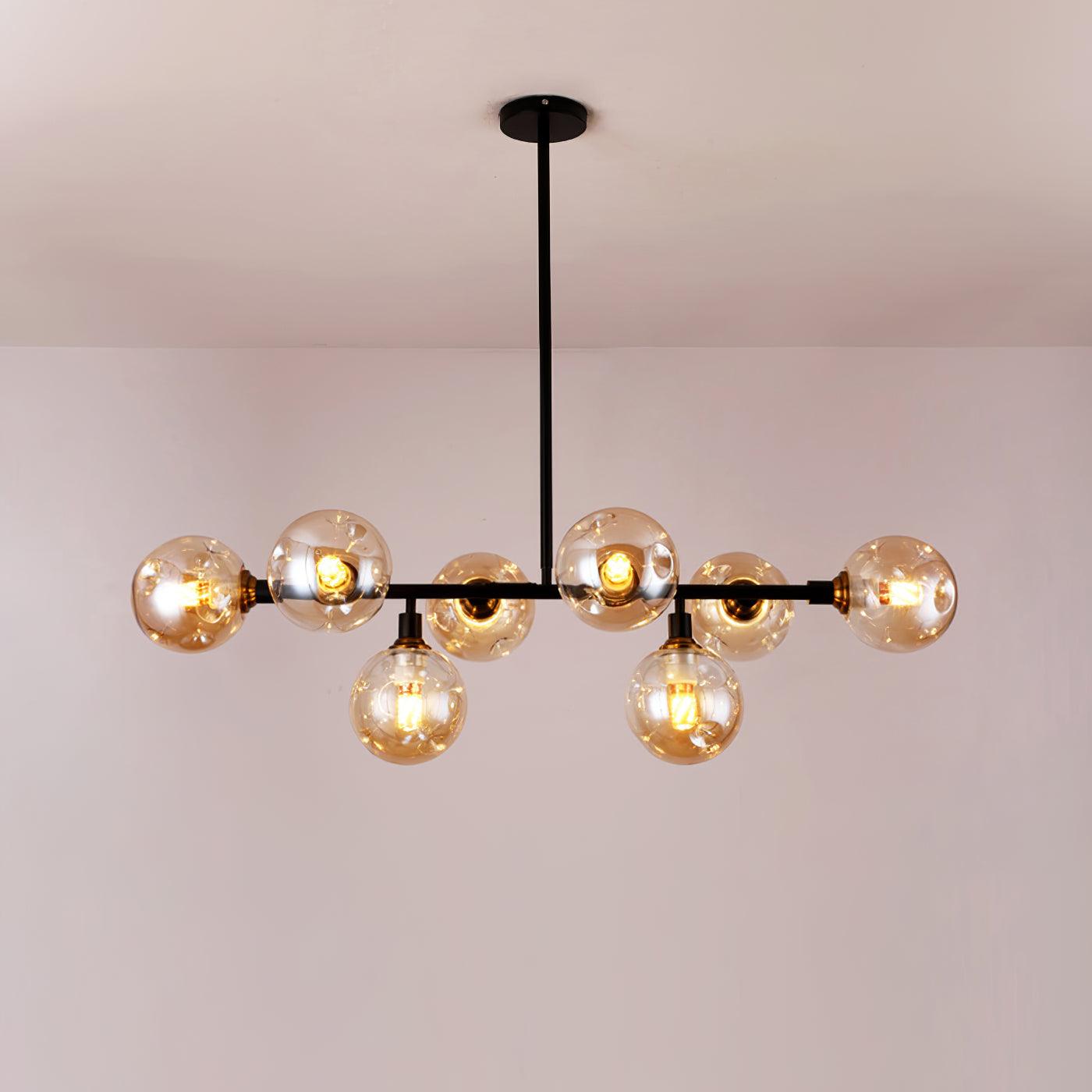 Lustra Minimalistischer Kronleuchter aus Glas-Letslighting