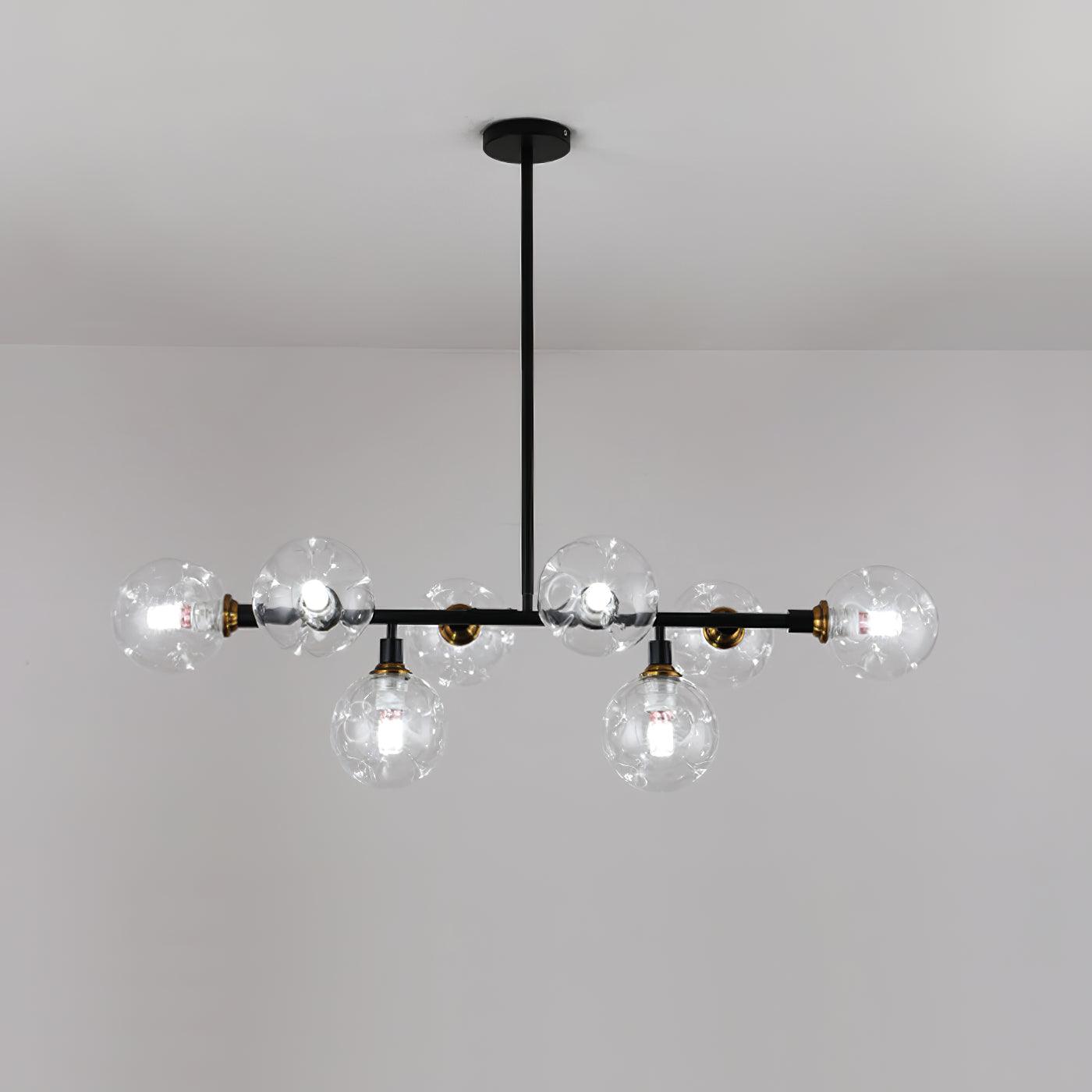 Lustra Minimalistischer Kronleuchter aus Glas-Letslighting