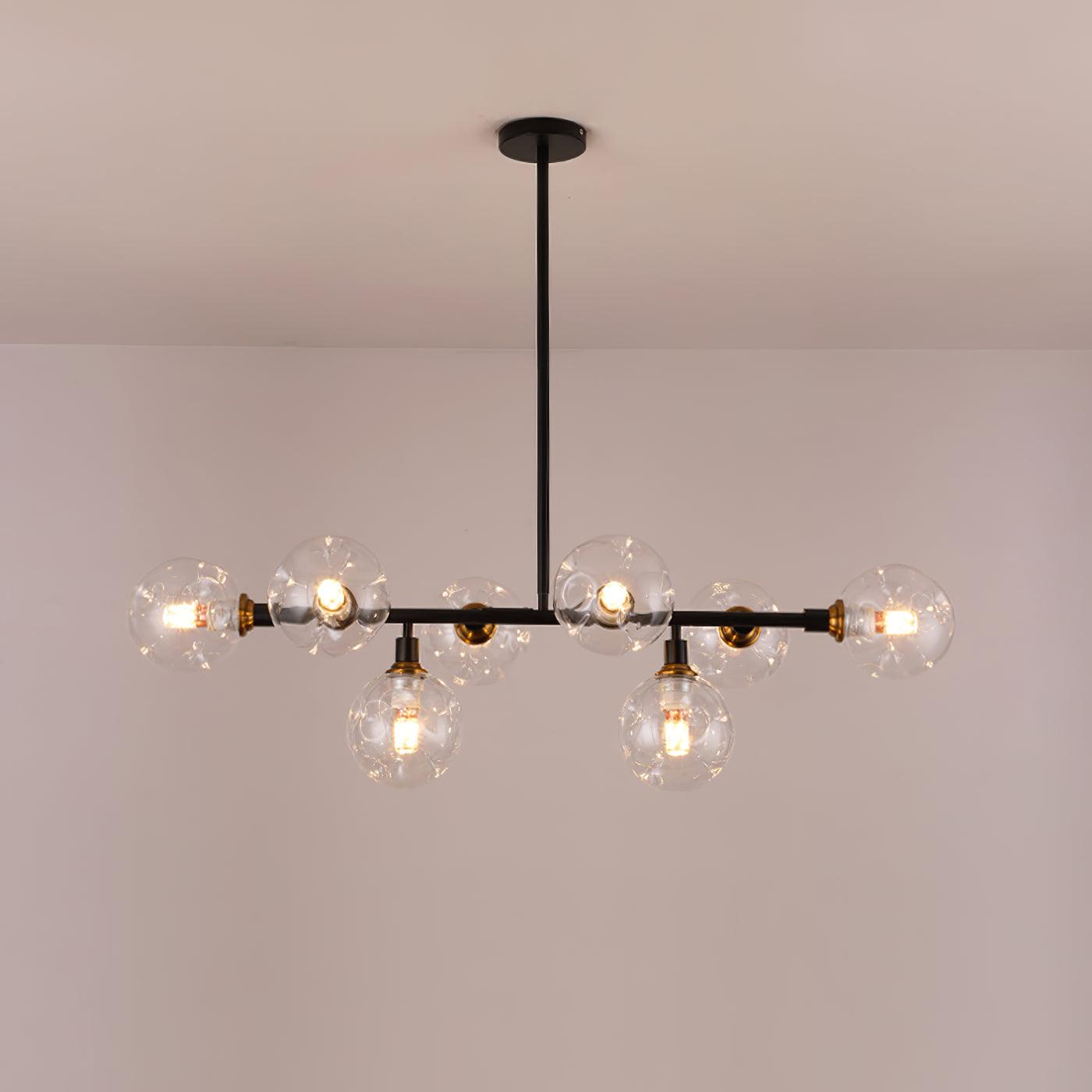 Lustra Minimalistischer Kronleuchter aus Glas-Letslighting