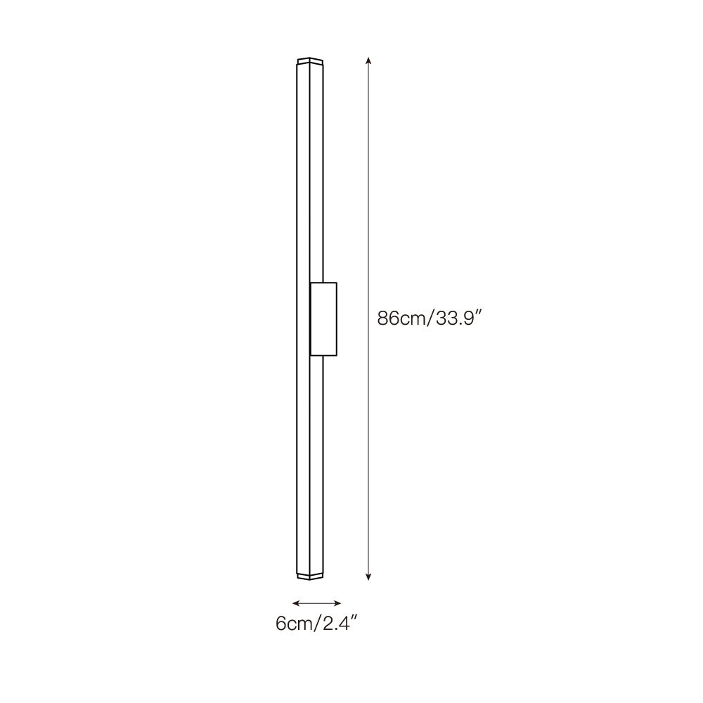 Vivyna Modern Minimalist Travertine Wall Lamp - Letslighting