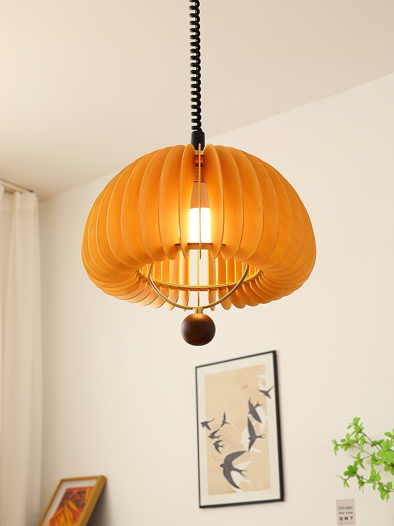 Fisher Modern Holz Pendelleuchte Leuchte-Letslighting