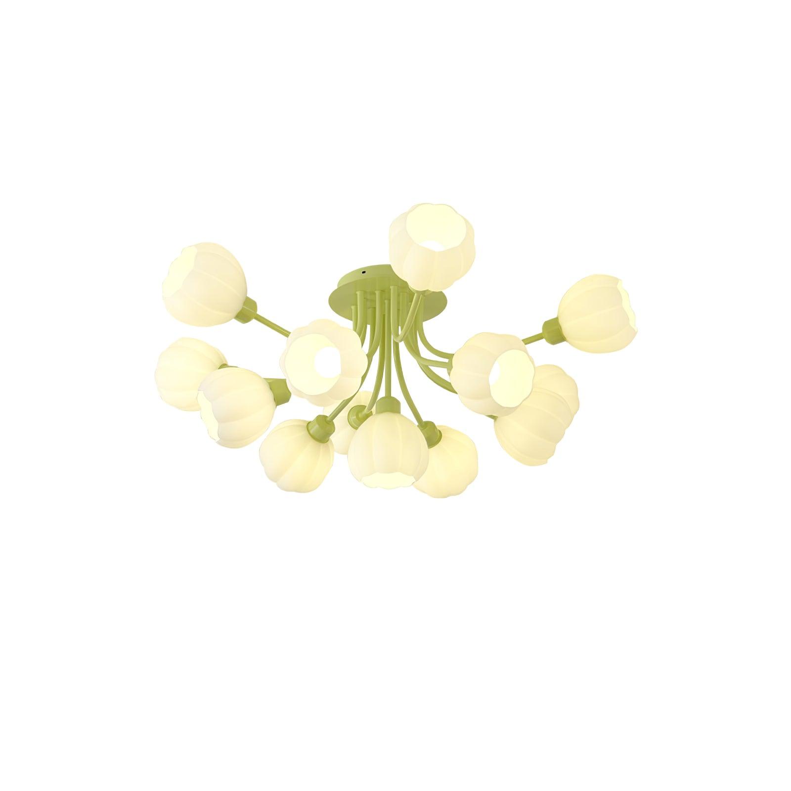 Zenorarae Elegance Matcha Glas Deckenleuchte-Letslighting