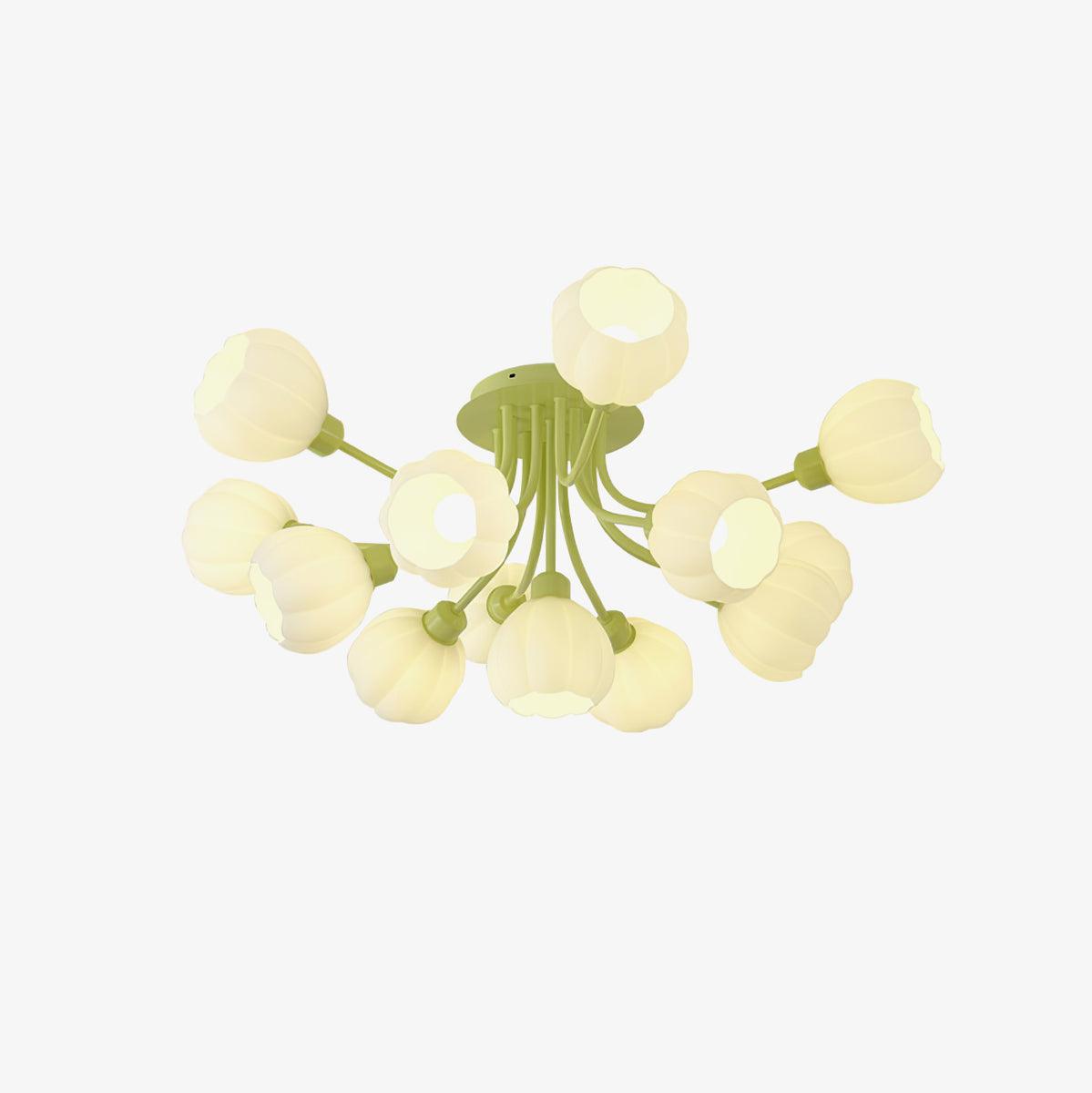 Zenorarae Elegance Matcha Glas Deckenleuchte-Letslighting