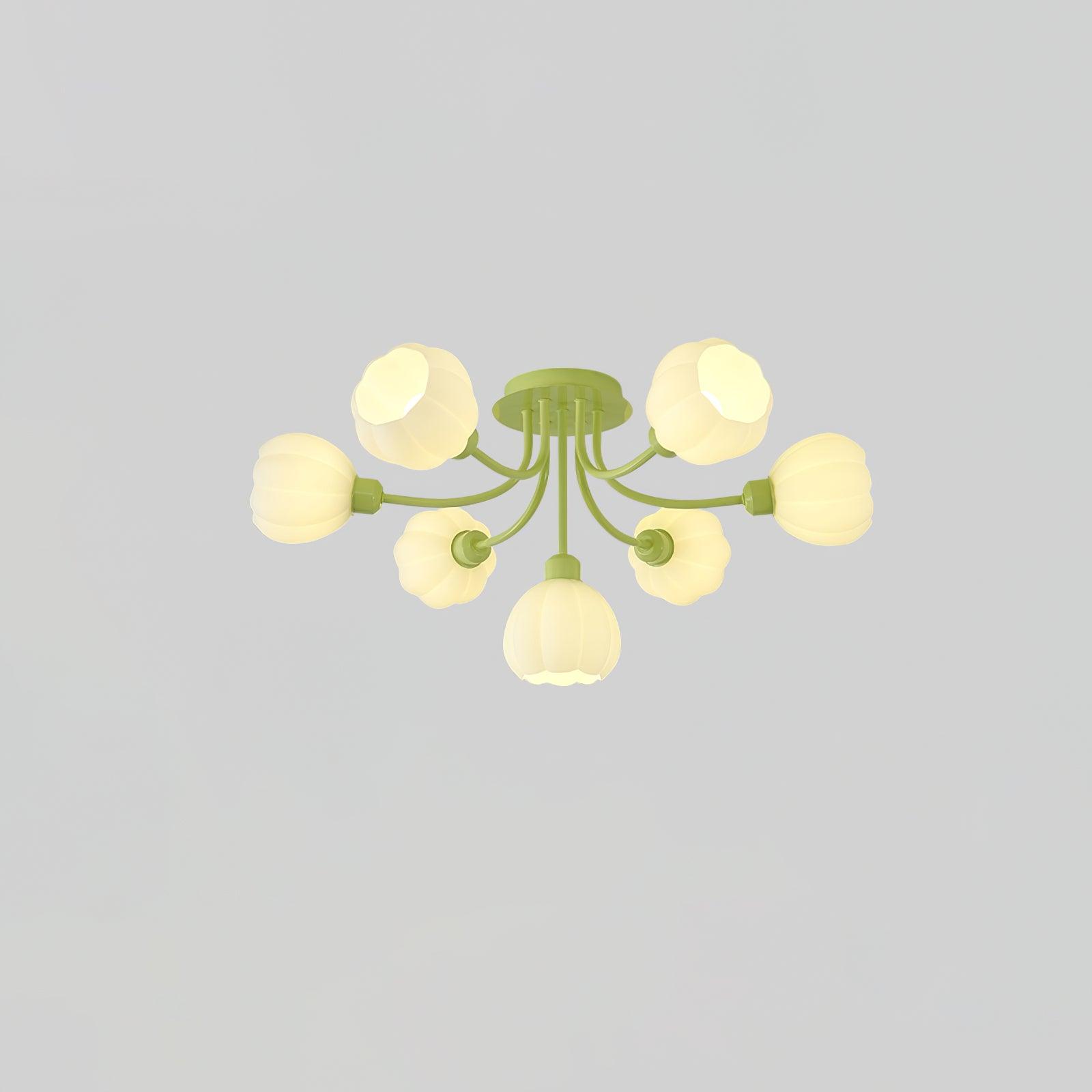 Zenorarae Elegance Matcha Glas Deckenleuchte-Letslighting