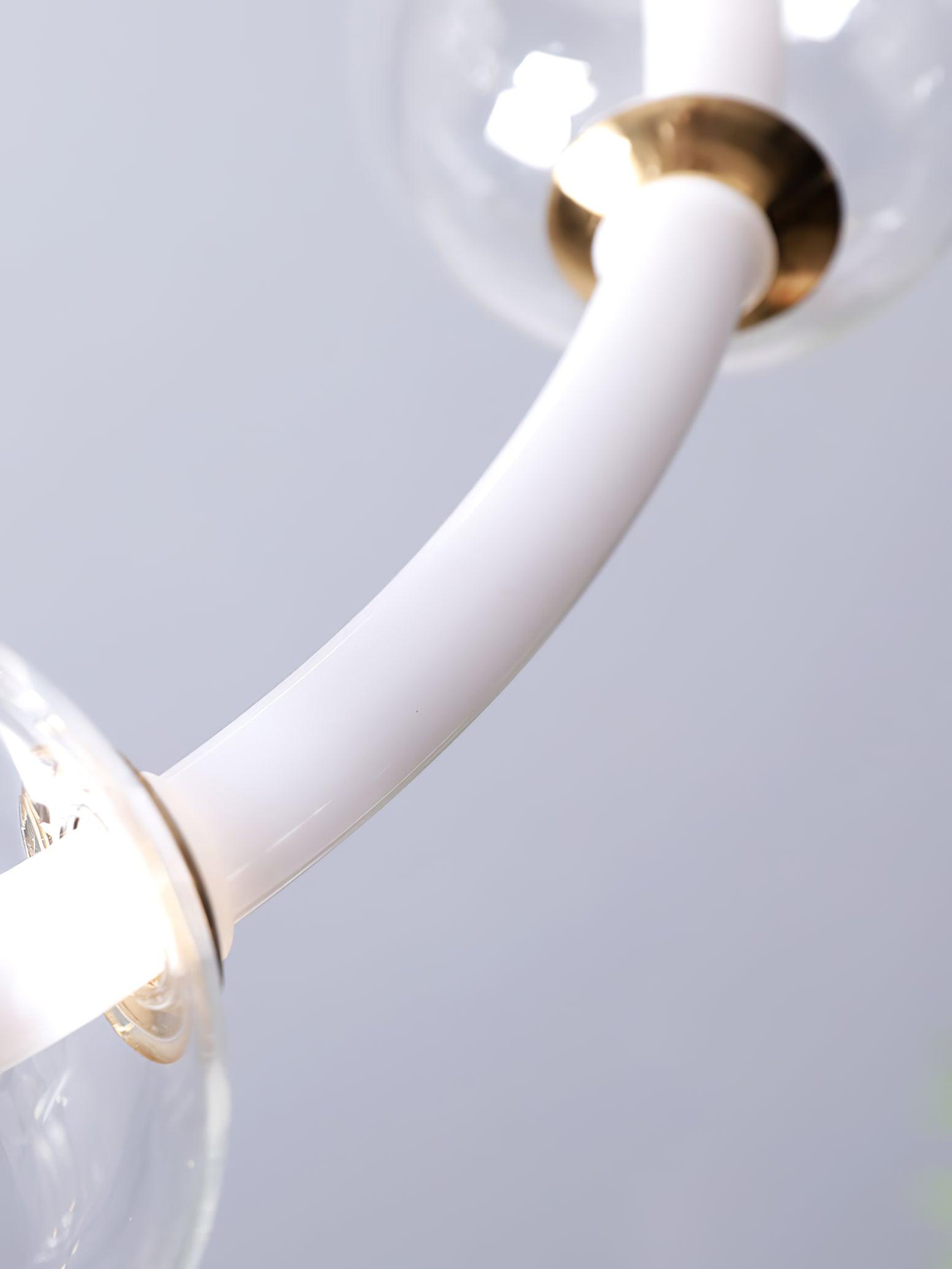 Lustra Kronleuchter Bubble Clear Ring Minimalist-Letslighting