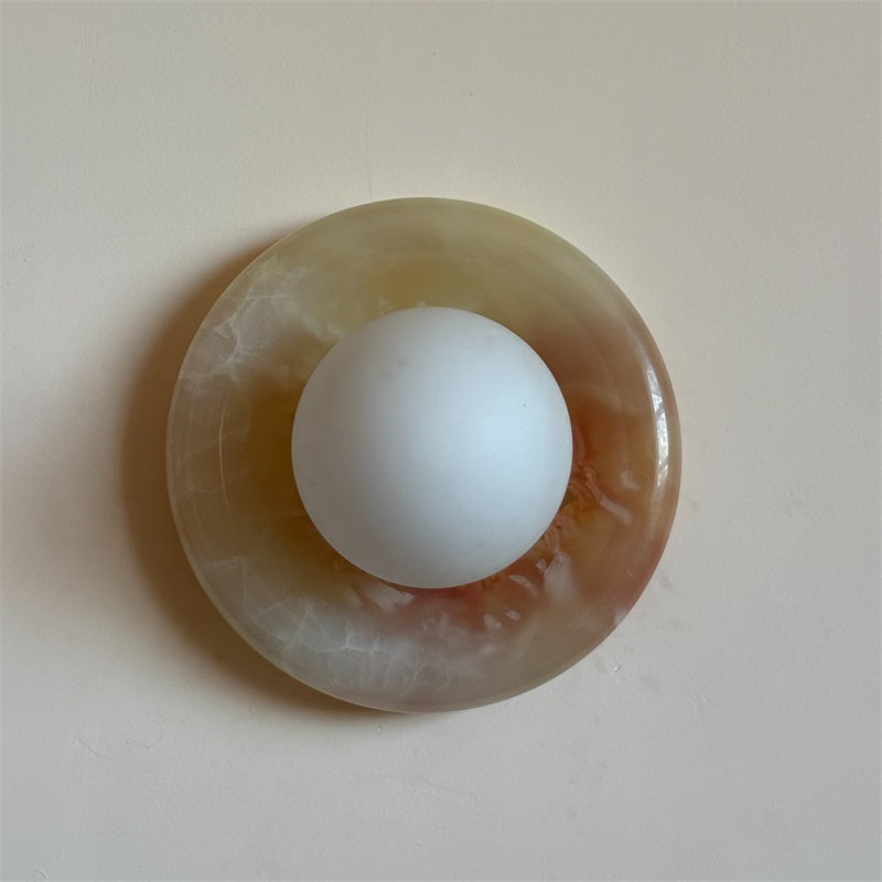Vivina Cyan Jade Wandleuchte-Letslighting