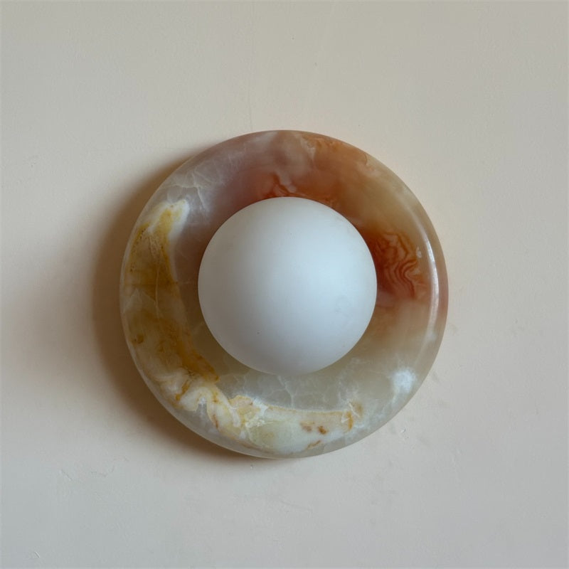 Vivina Cyan Jade Wandleuchte-Letslighting