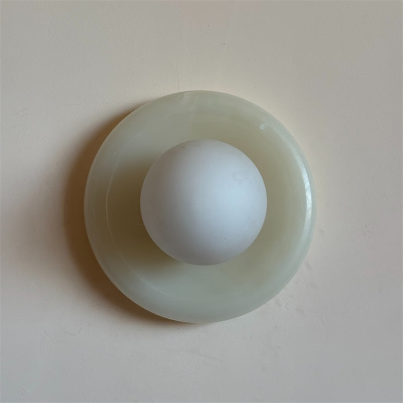 Vivina Cyan Jade Wandleuchte-Letslighting