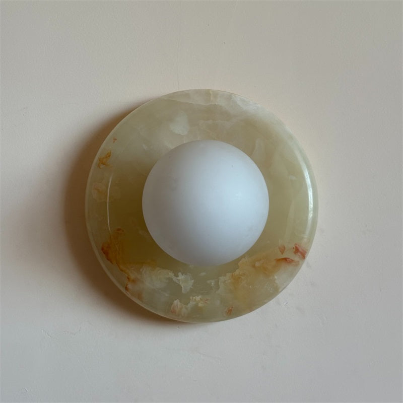 Vivina Cyan Jade Wandleuchte-Letslighting