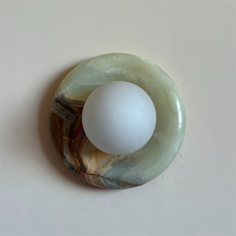 Vivina Cyan Jade Wandleuchte-Letslighting