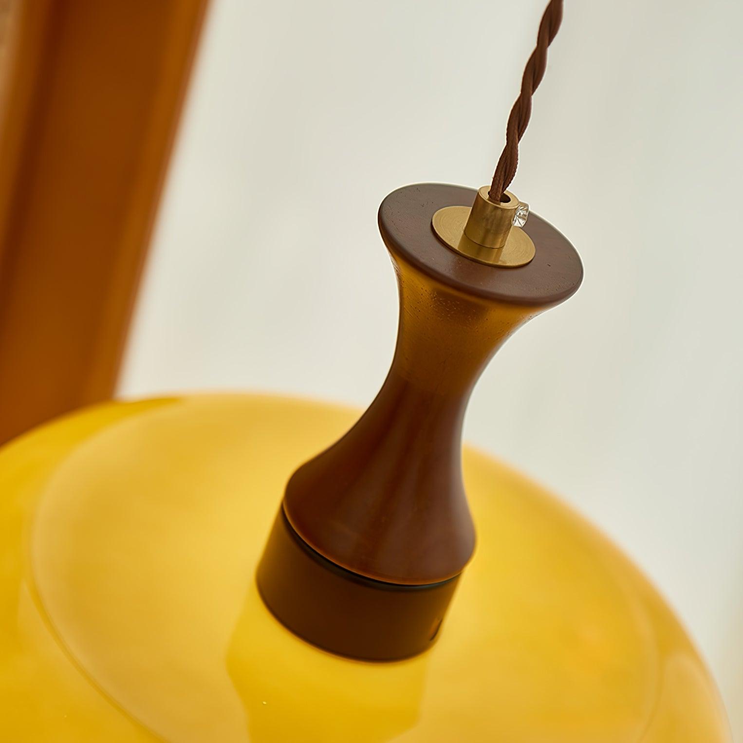 Cadenza Holz Retro Pendelleuchte-Letslighting