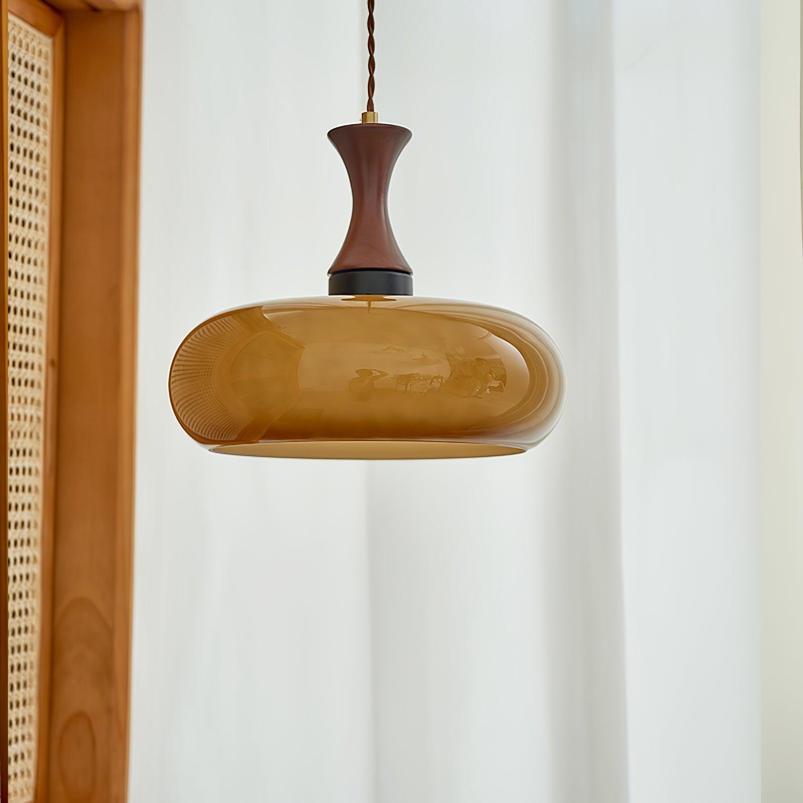 Cadenza Holz Retro Pendelleuchte-Letslighting