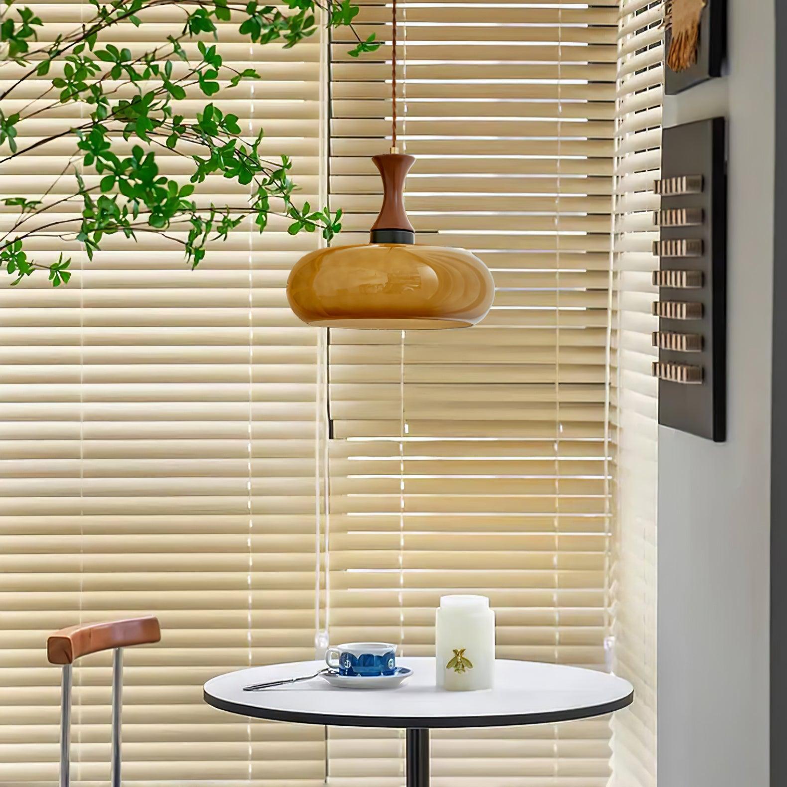 Cadenza Holz Retro Pendelleuchte-Letslighting