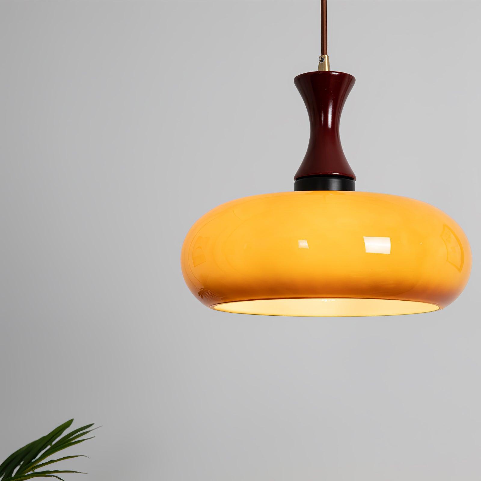 Cadenza Holz Retro Pendelleuchte-Letslighting