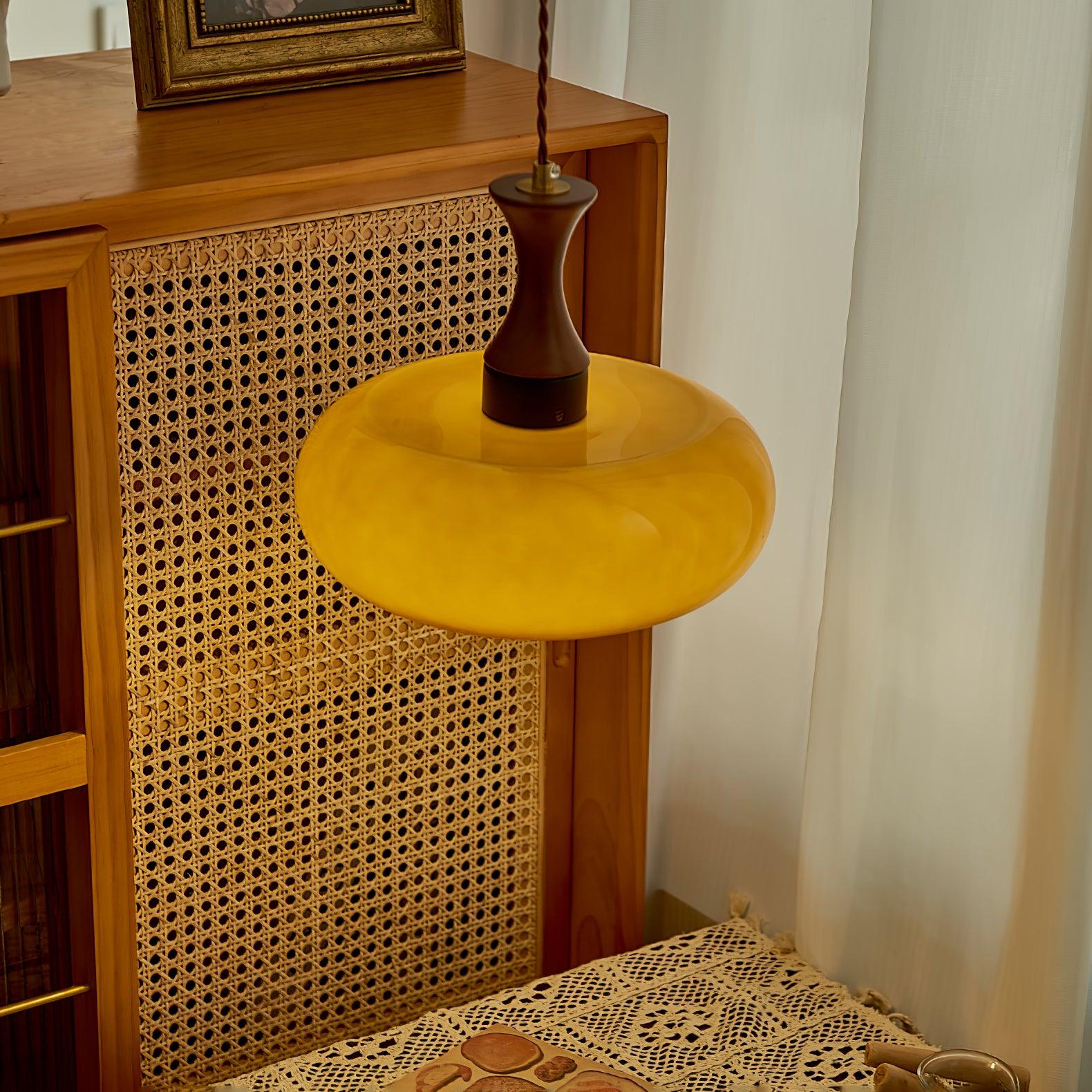 Cadenza Holz Retro Pendelleuchte-Letslighting