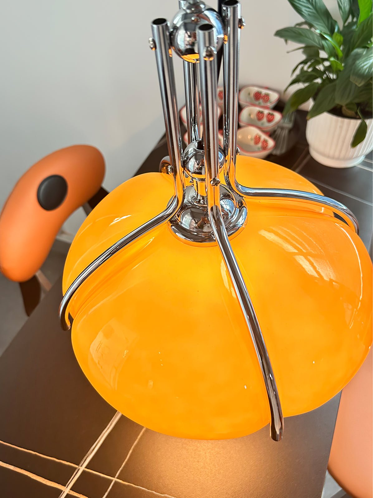 Ernorora Premium Nordic Art Glas Pendelleuchte-Letslighting