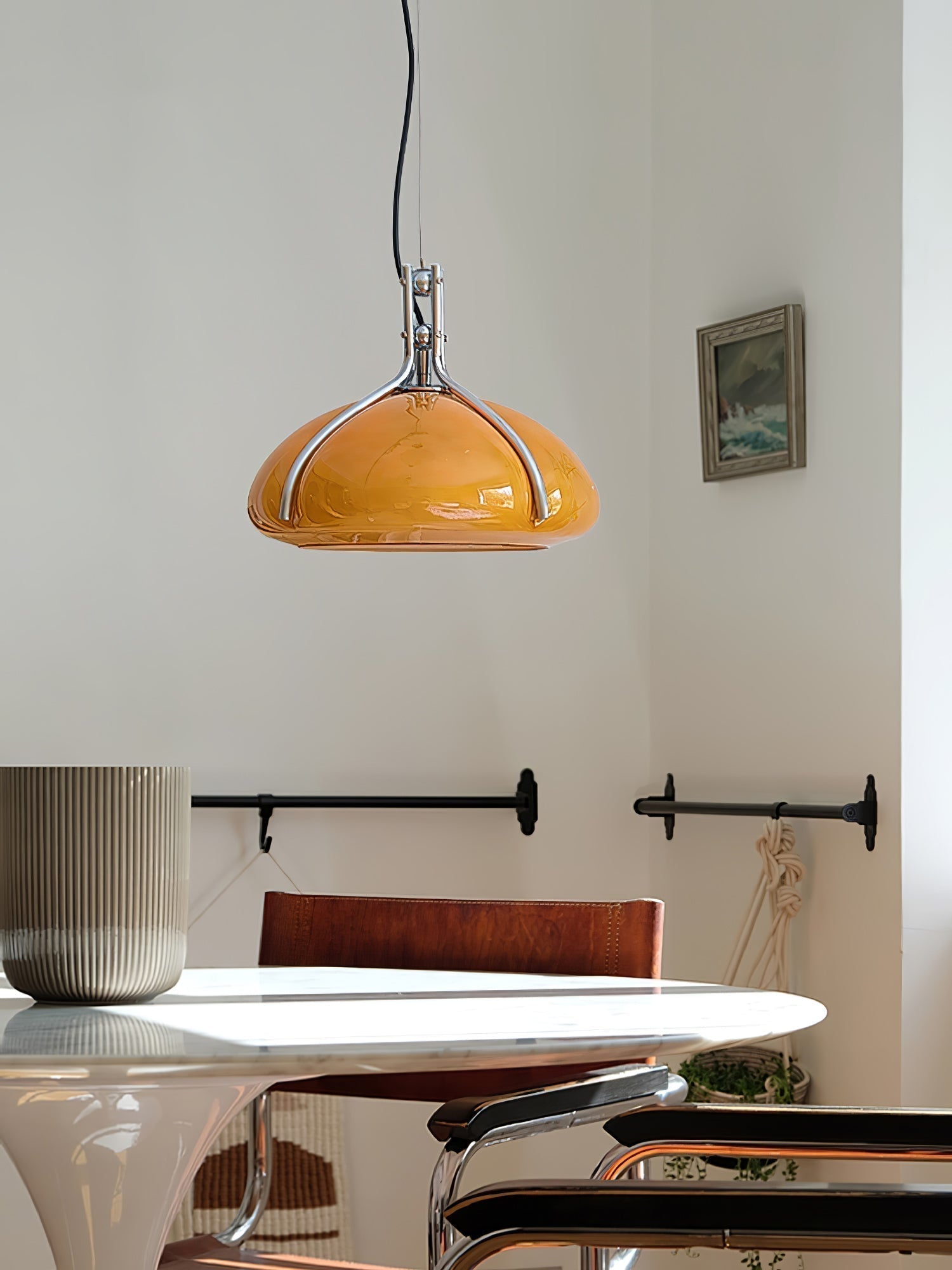 Ernorora Premium Nordic Art Glas Pendelleuchte-Letslighting