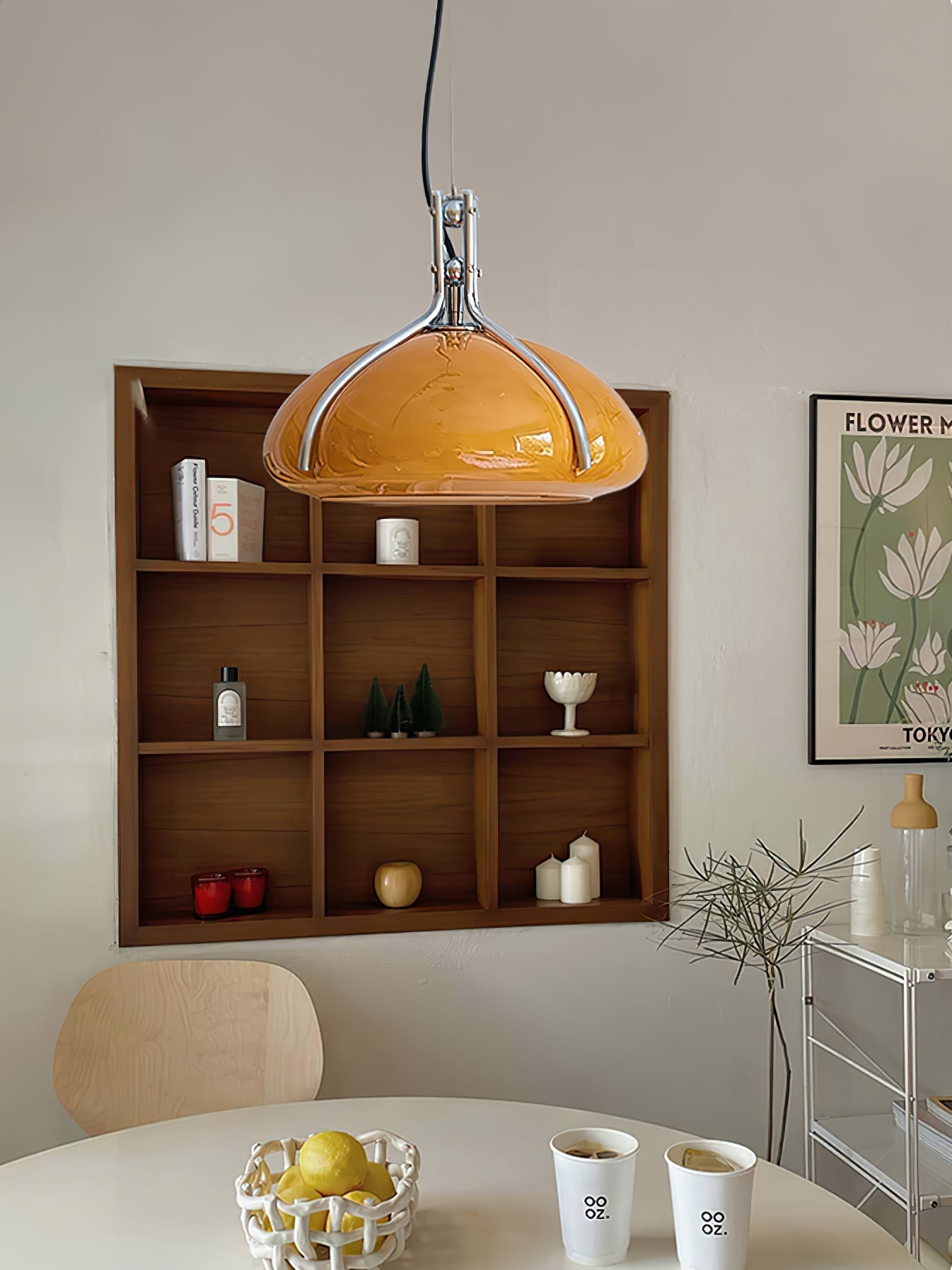Ernorora Premium Nordic Art Glas Pendelleuchte-Letslighting