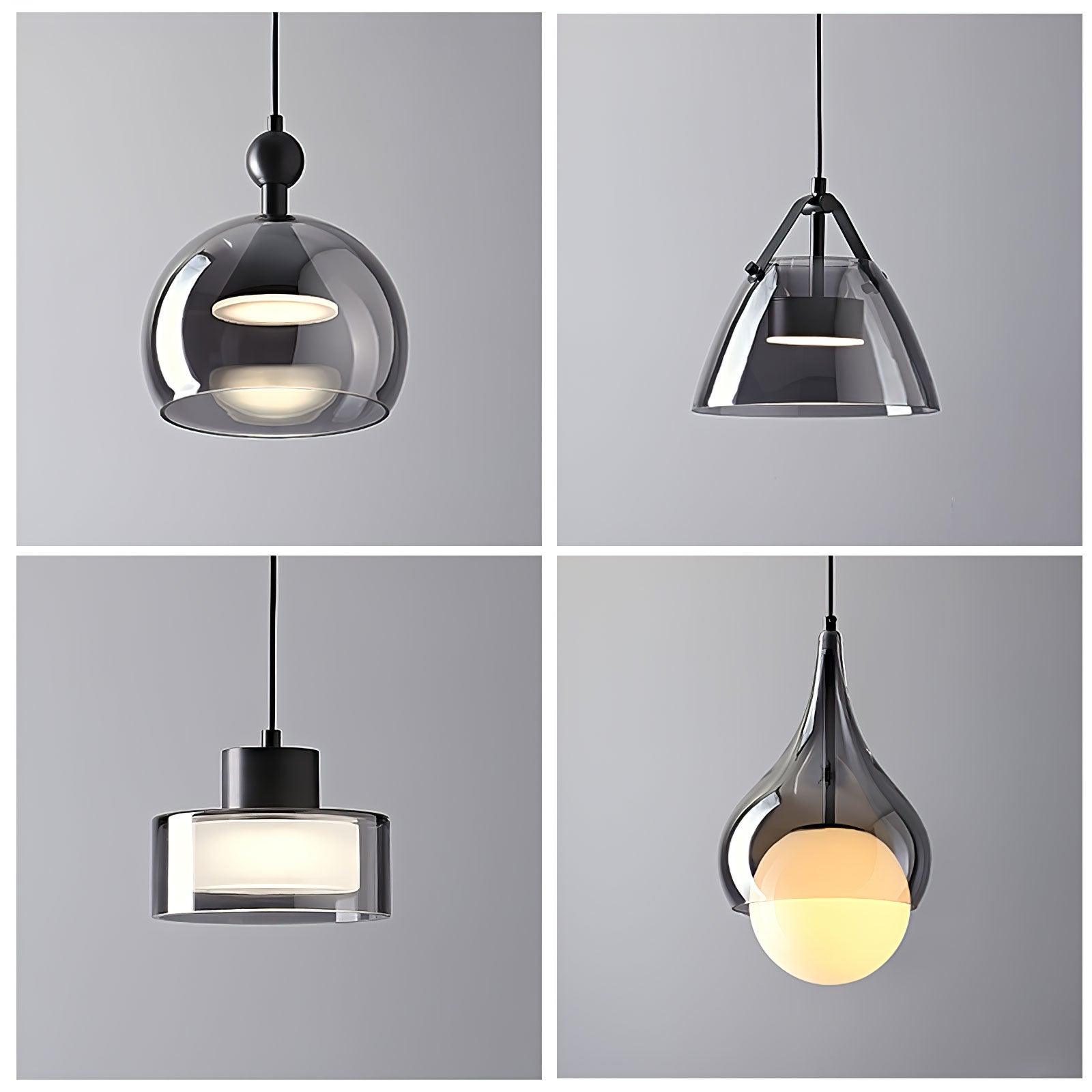 Droplet Elegant Glas Pendelleuchte-Letslighting