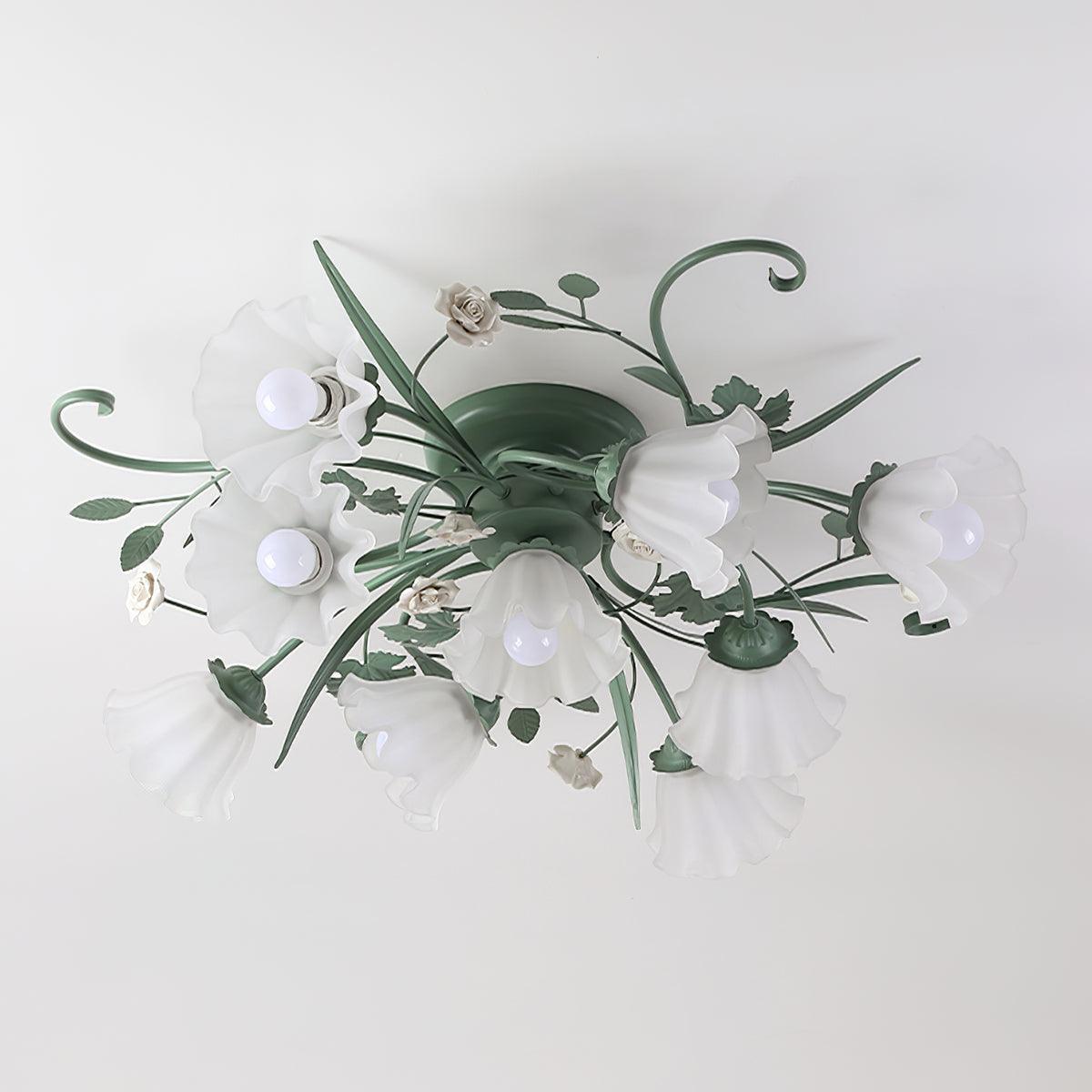 Nylirir Einzigartige Kunst-Klassiker-Deckenleuchte aus Keramik-Letslighting