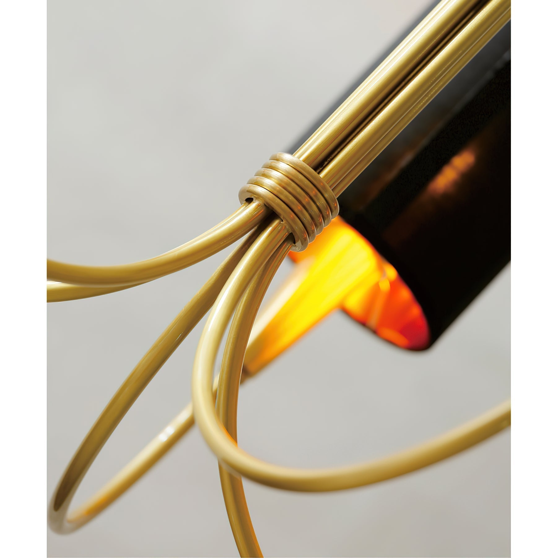 Armira Vintage Industrieller Stoff-Kronleuchter-Letslighting