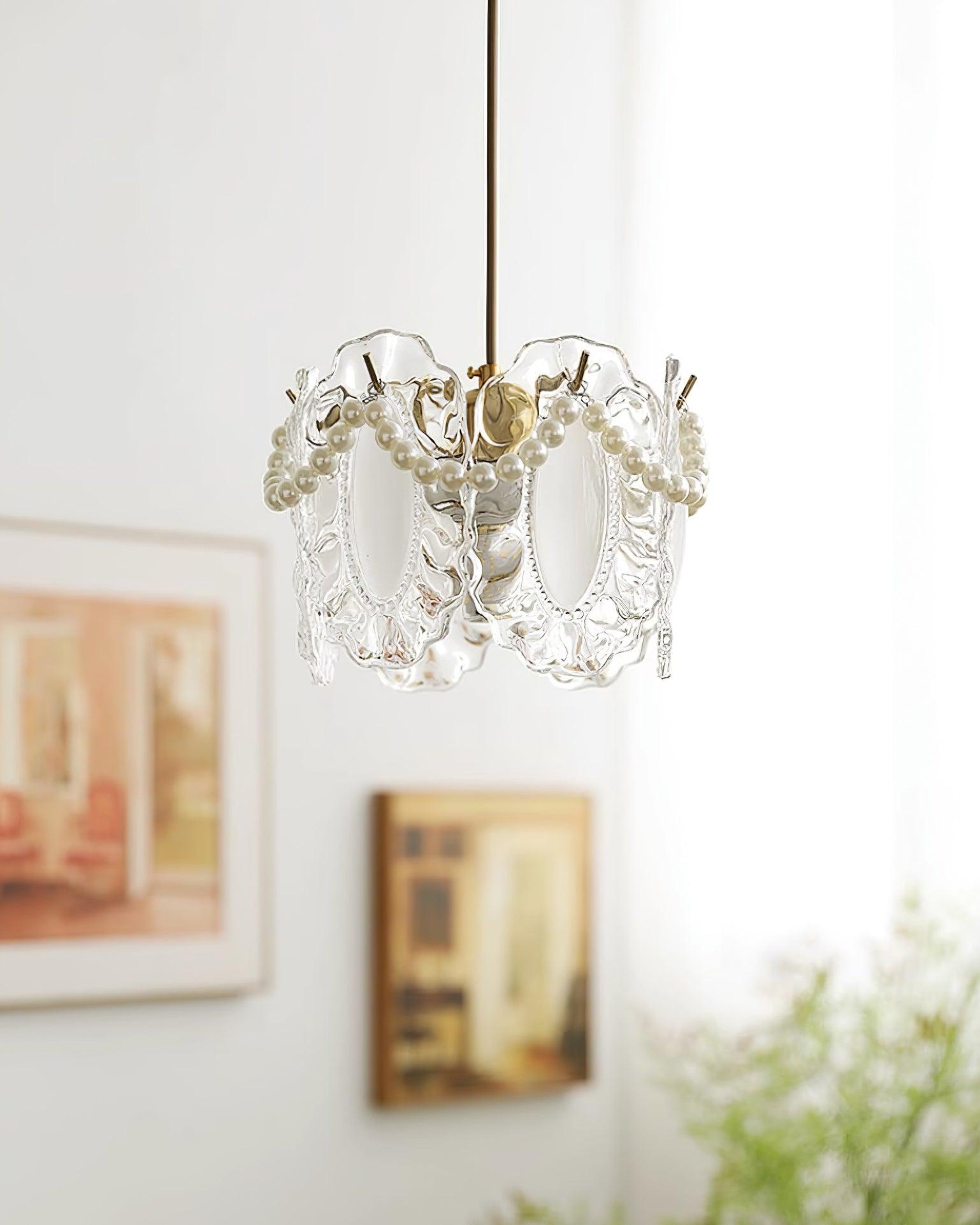 Elysia Pendelleuchte s Glas Perlen Dekoration-Letslighting