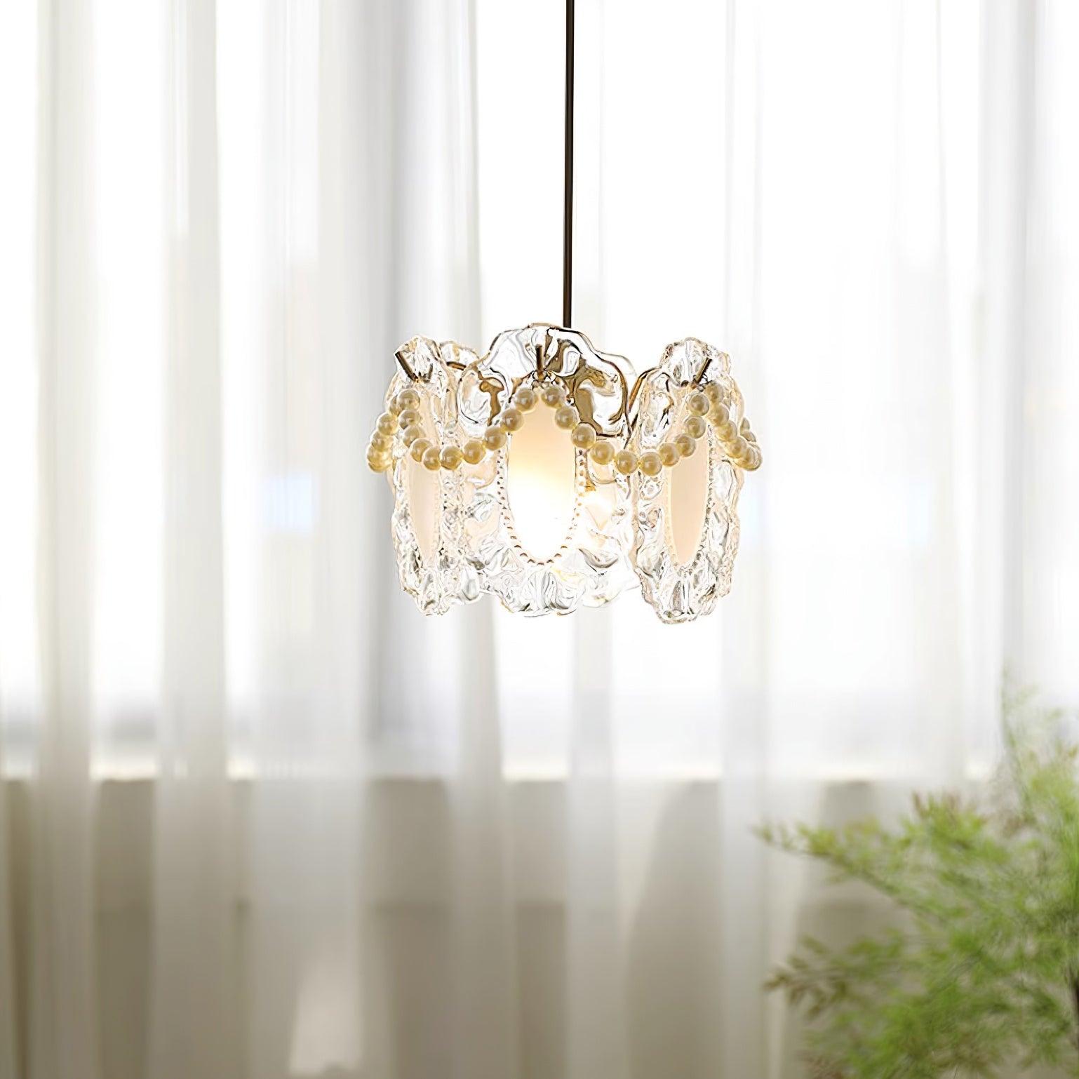 Elysia Pendelleuchte s Glas Perlen Dekoration-Letslighting