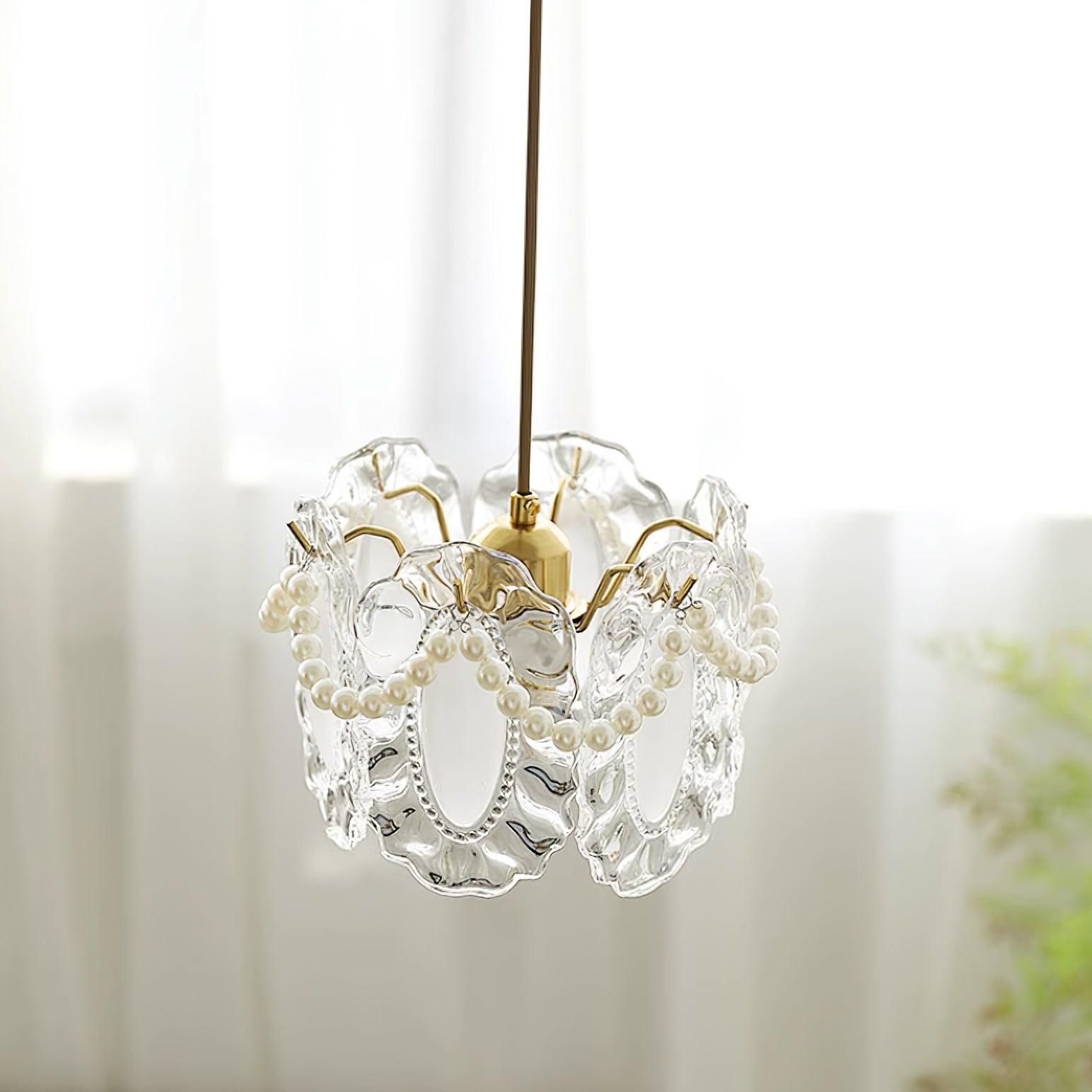 Elysia Pendelleuchte s Glas Perlen Dekoration-Letslighting