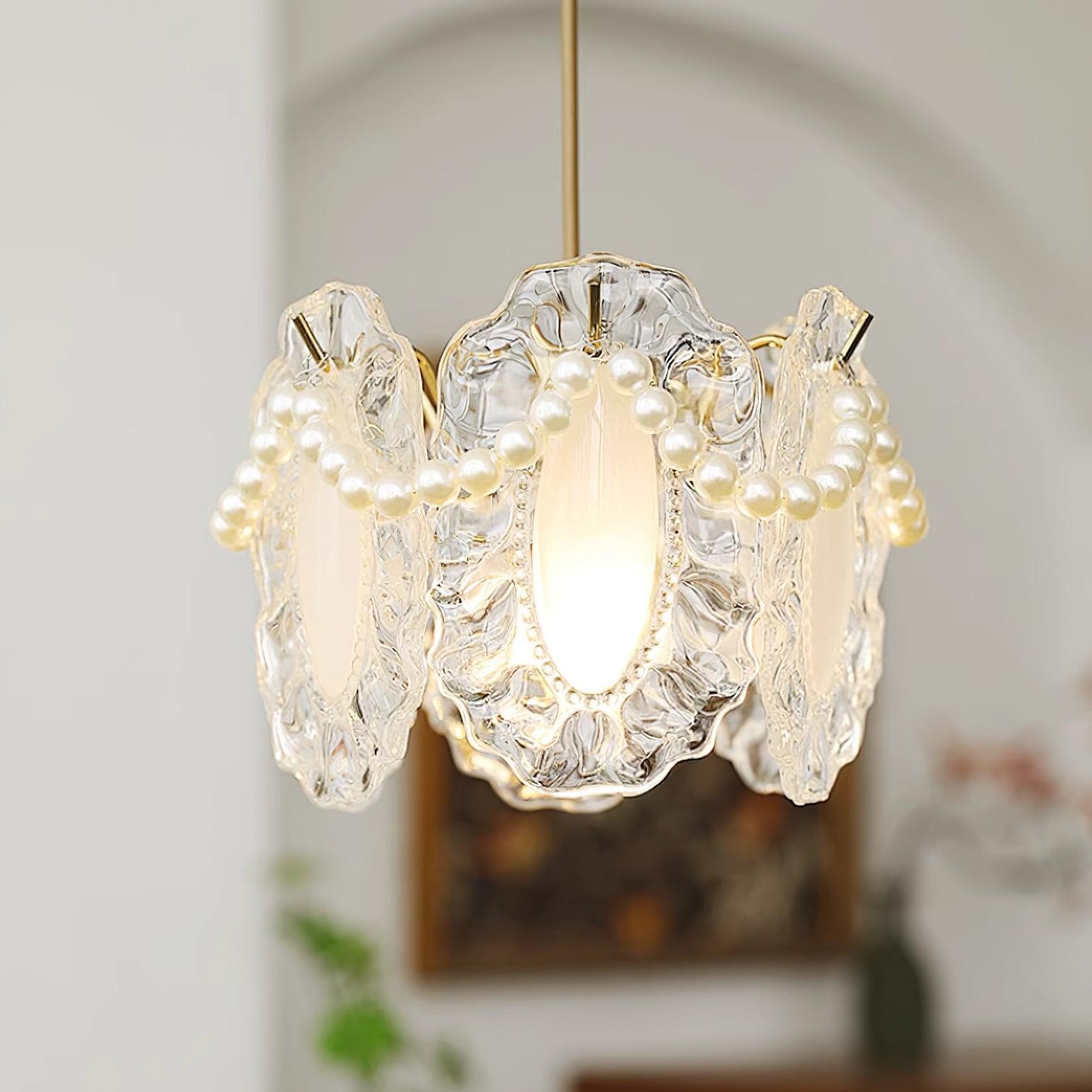 Elysia Pendelleuchte s Glas Perlen Dekoration-Letslighting