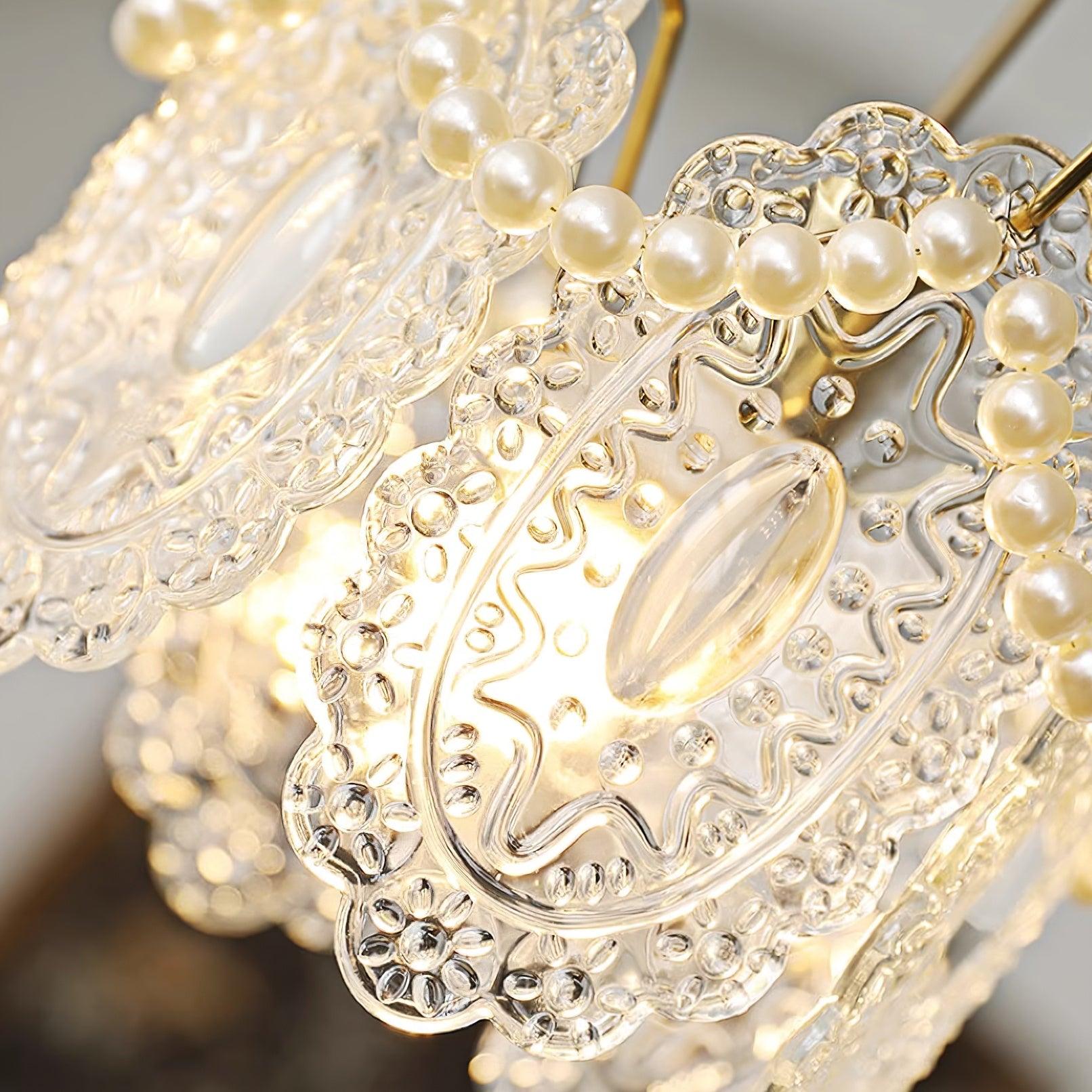 Elysia Pendelleuchte s Glas Perlen Dekoration-Letslighting