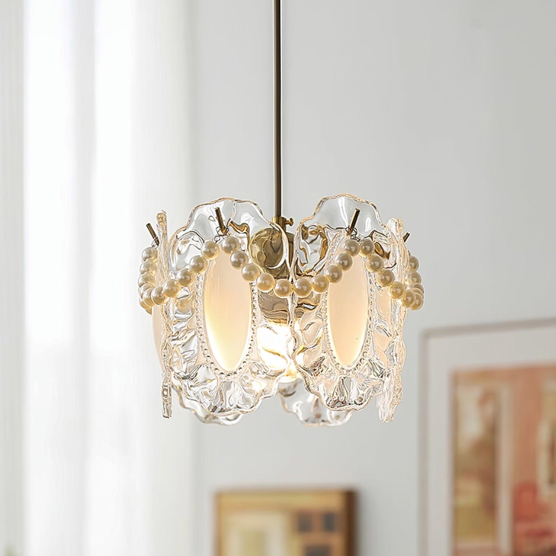 Elysia Pendelleuchte s Glas Perlen Dekoration-Letslighting