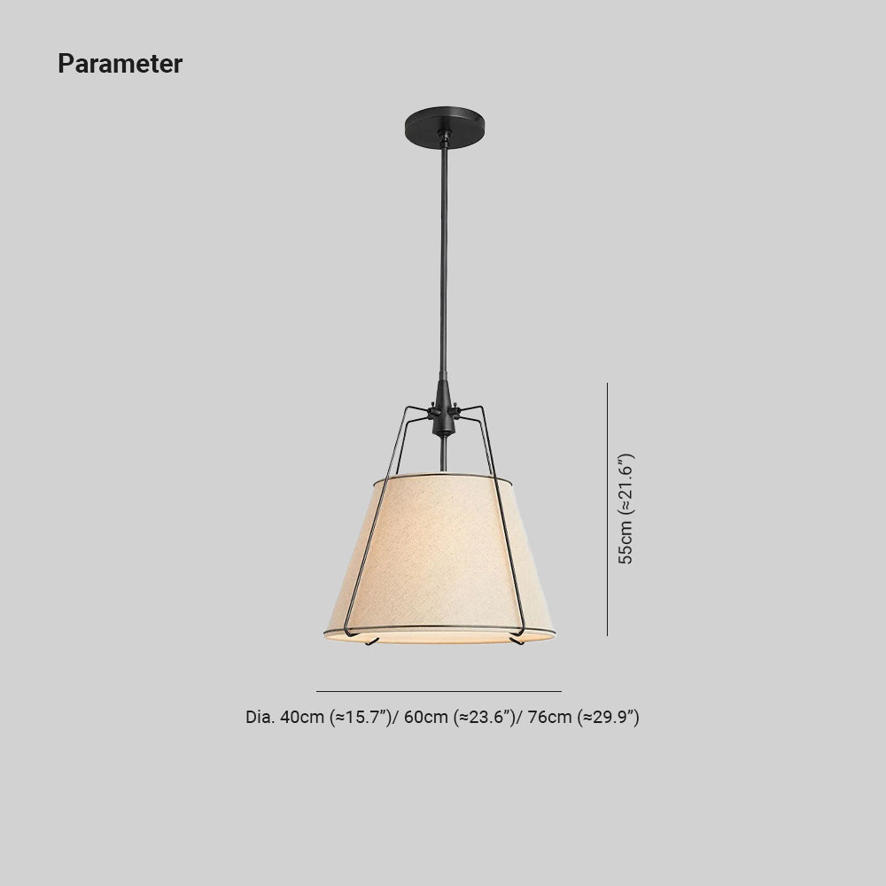Demeter Drum Pendant Light-Letslighting